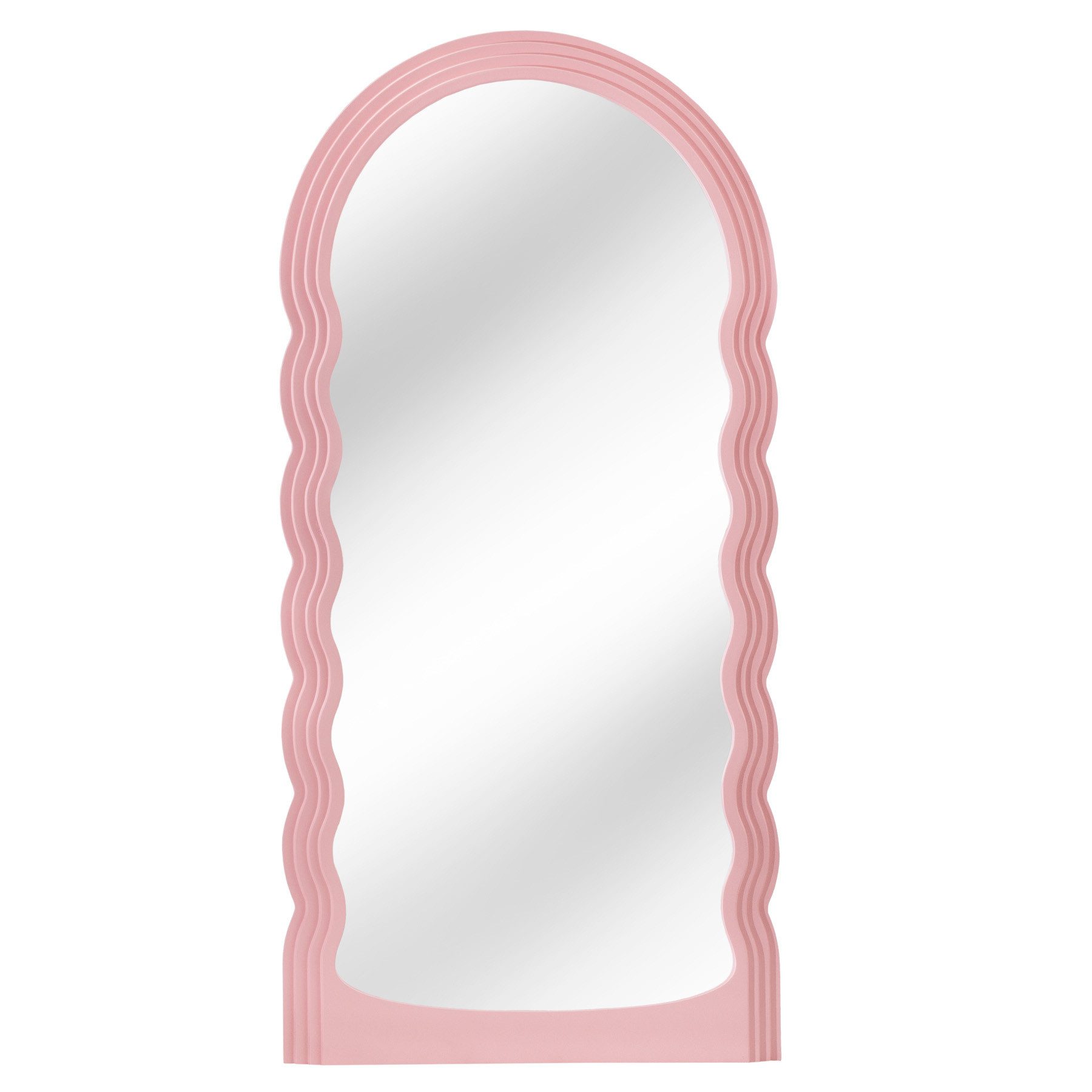 riess-ambiente Wandspiegel WAVE 160cm rosa (Einzelartikel, 1-St), Flur · Ku günstig online kaufen