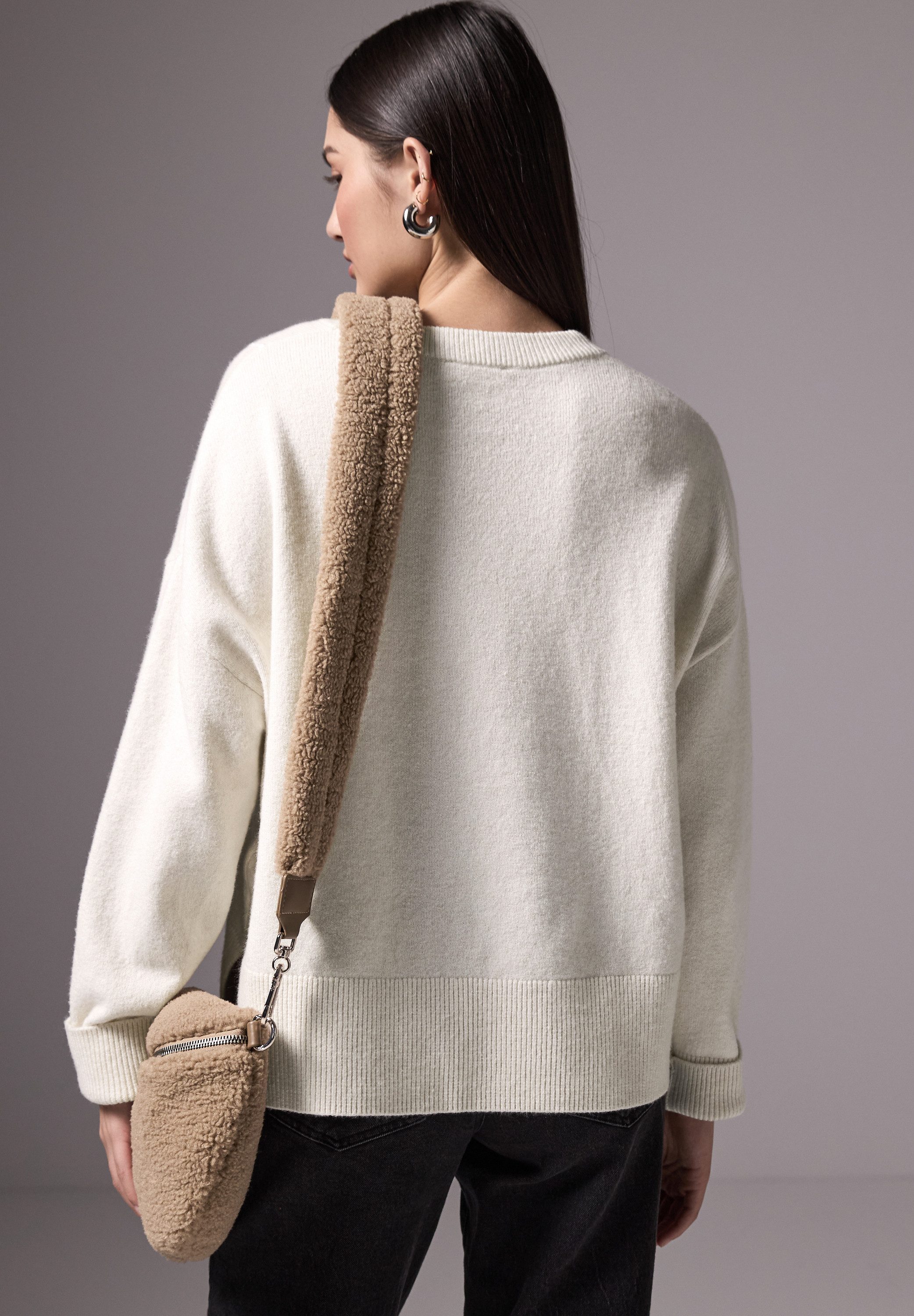 STREET ONE STUDIO Strickpullover mit Seitlichen günstig online kaufen