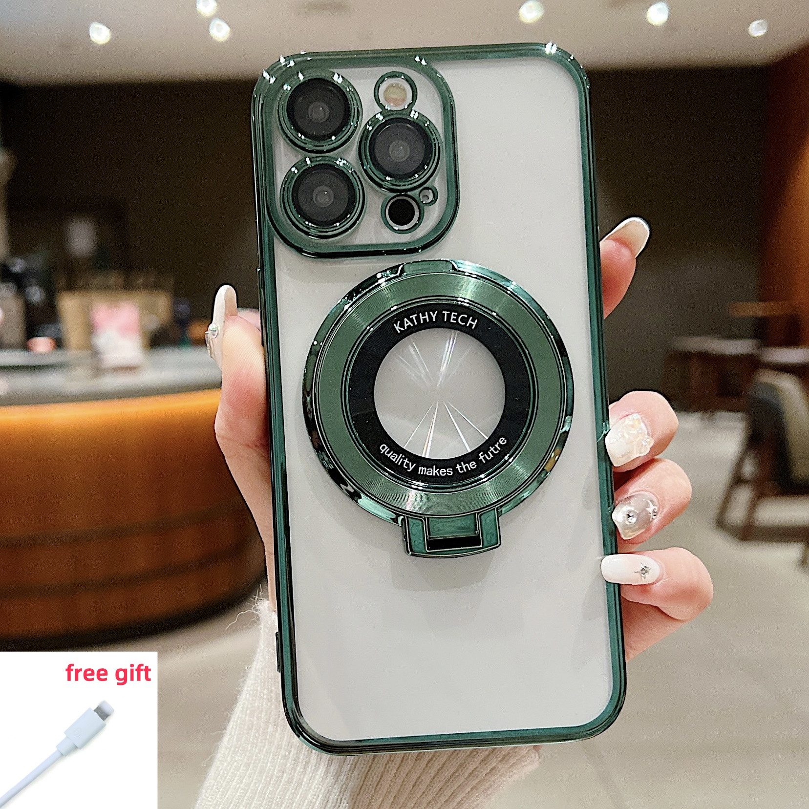 trends for living Handyhülle Hülle Mit Ständer für iPhone11 Pro Max Magsafe Kameraschutz