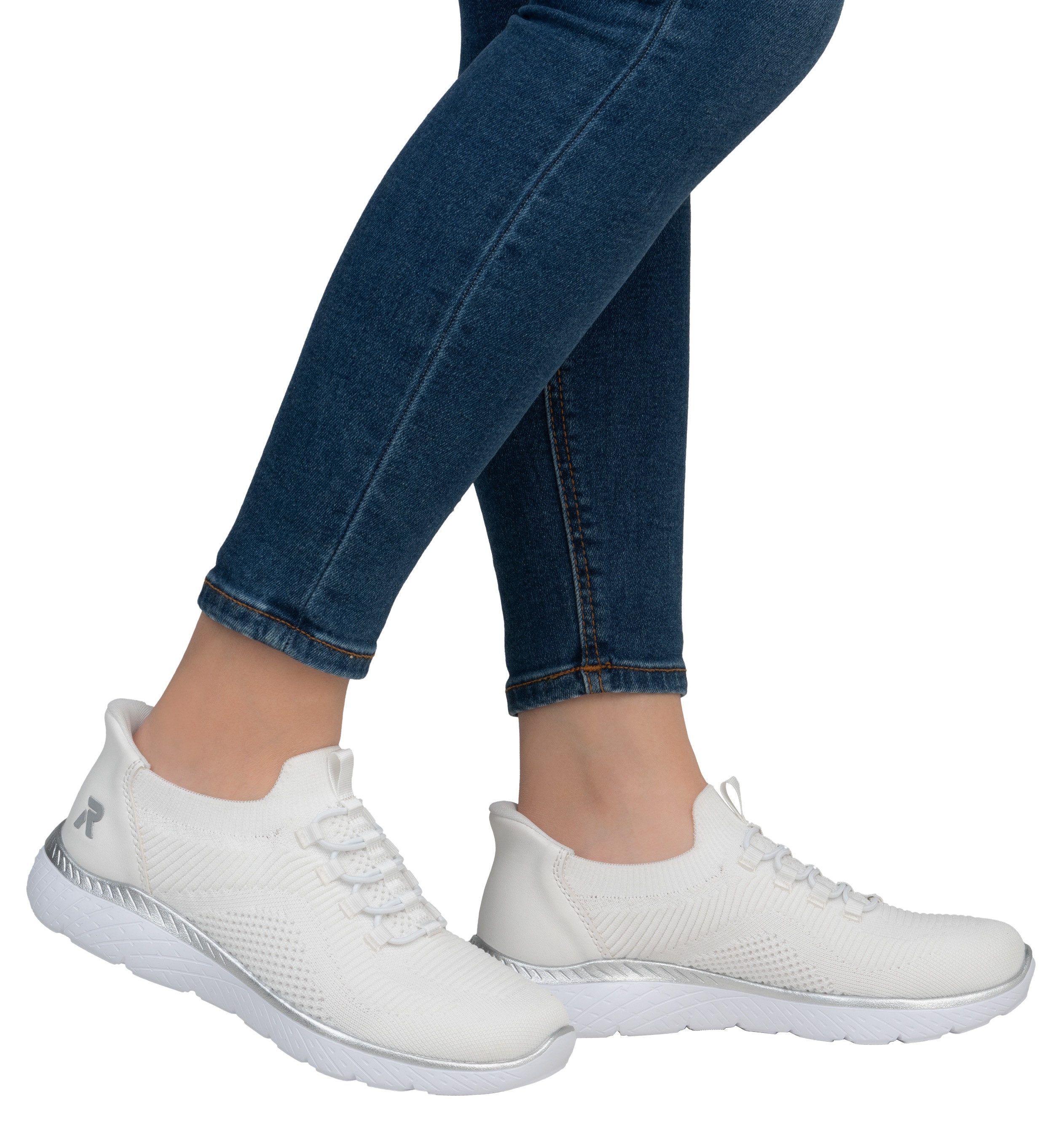 RIEKER Sport Ready2GO Slip-On Sneaker, Halbschuh, Freizeitschuh, Slipper mi günstig online kaufen
