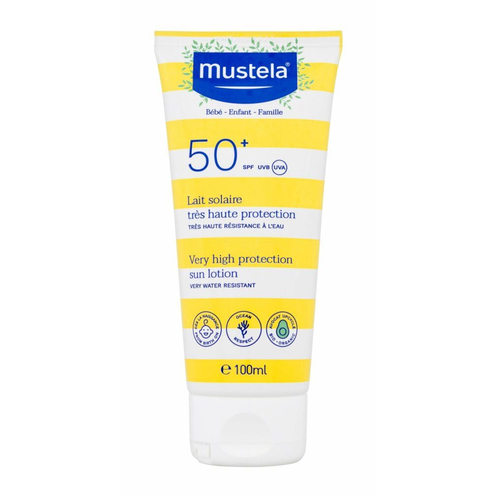 Mustela Sonnenschutzpflege BEBE Family SPF50+ 100ml