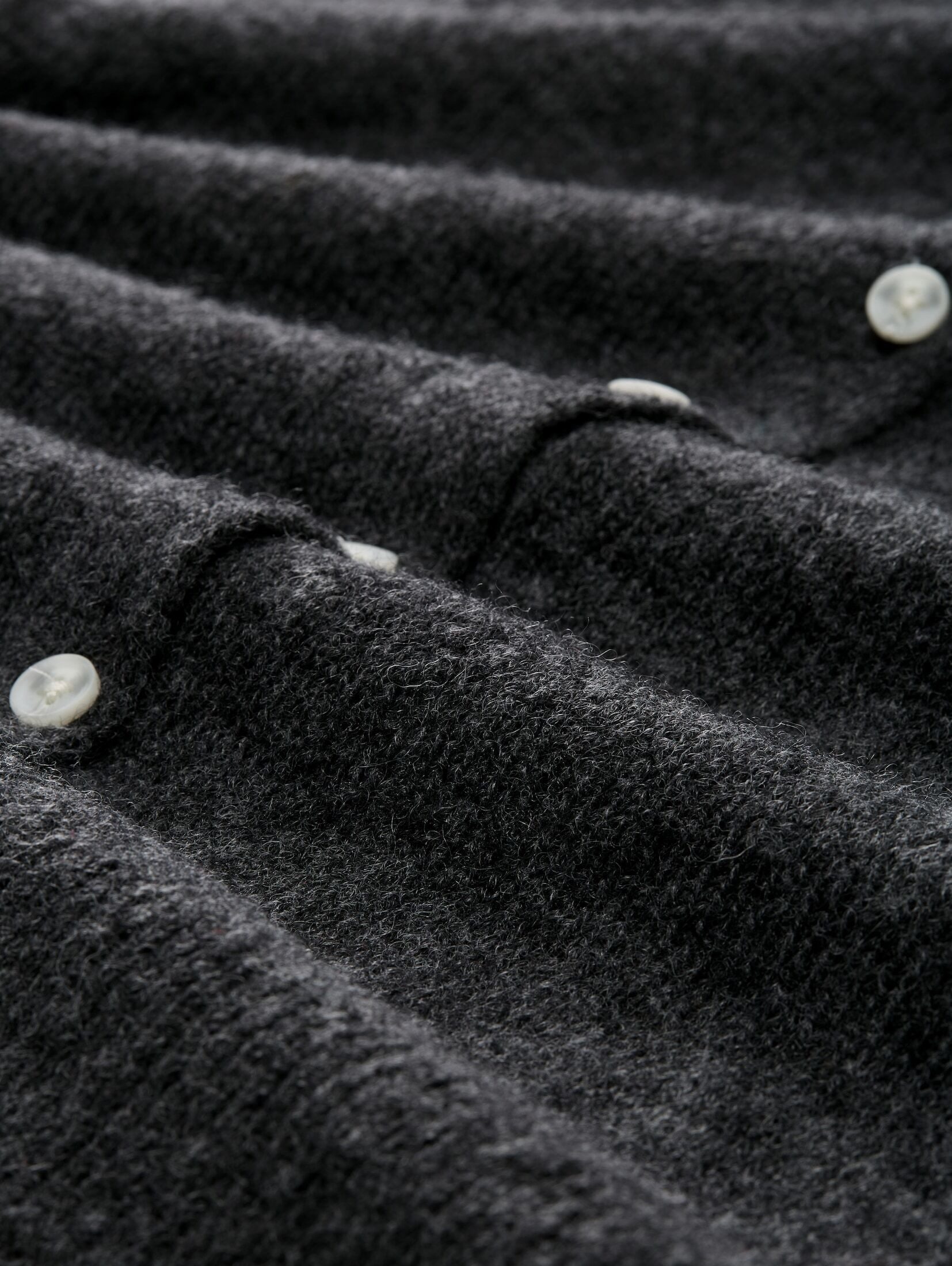 TOM TAILOR Denim Cardigan Pullover & Strickjacken Cardigan mit Rundhalsausschnitt