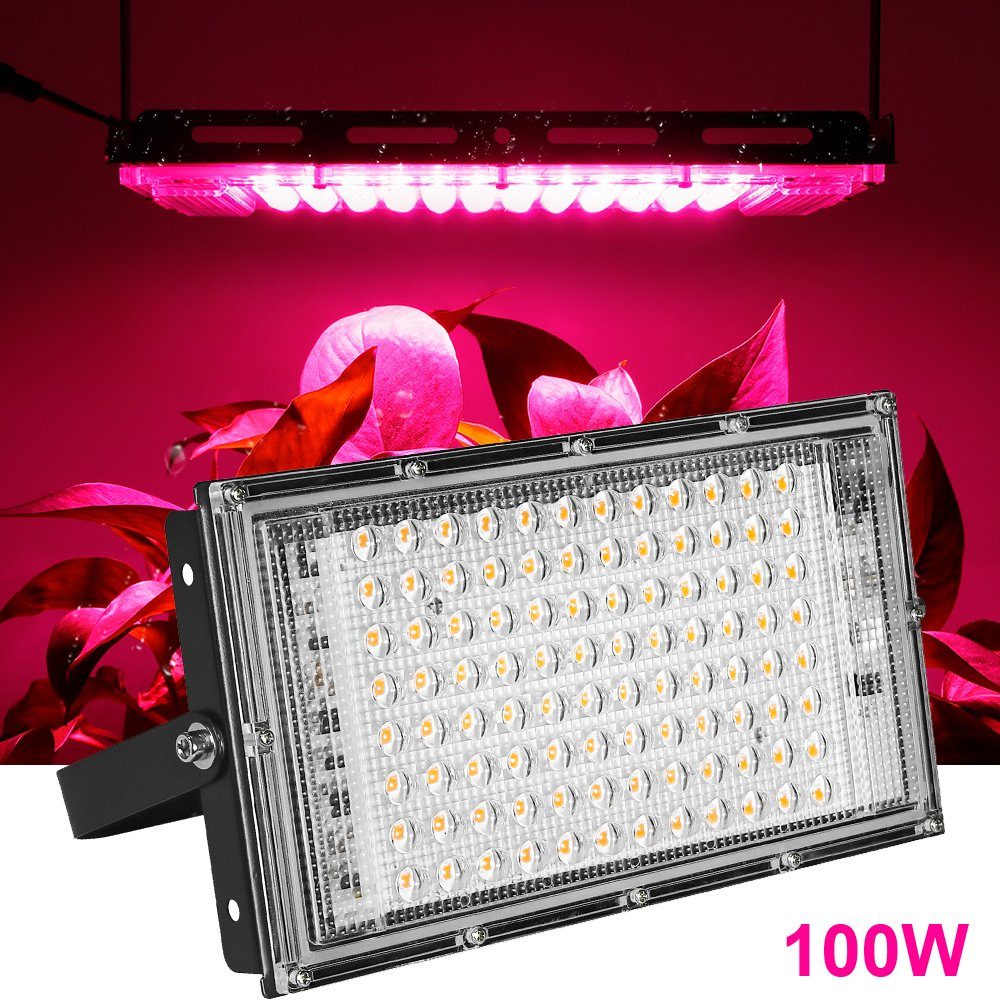 Rosnek Pflanzenlampe Vollspektrum, wasserdicht, 180° verstellbar, günstig online kaufen