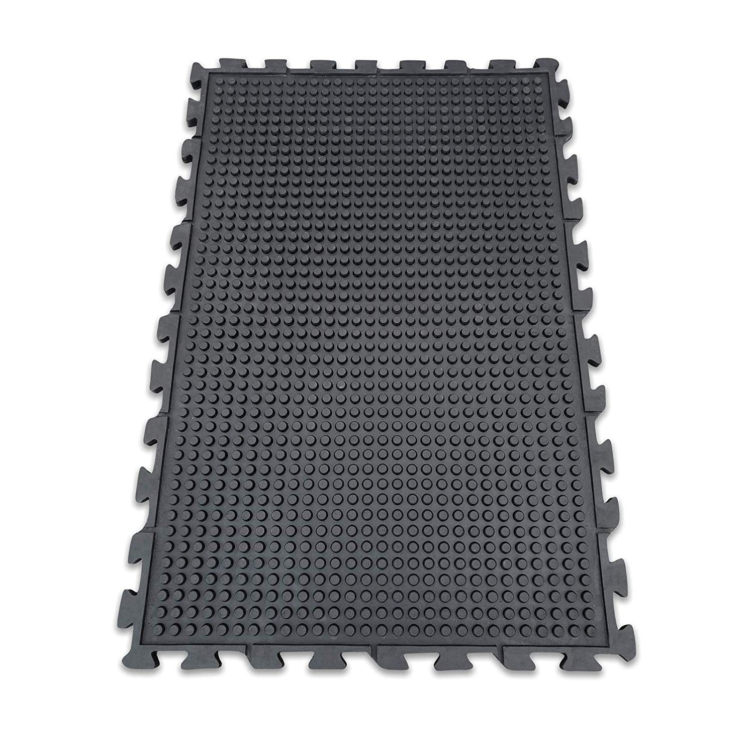 Gummimatte Puzzle-Stallmatte, 2 Größen, Stallmatte, Puzzlematte