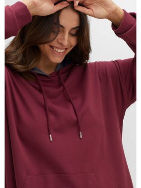 Sheego Kapuzensweatshirt Große Größen in A-Linie und Longform