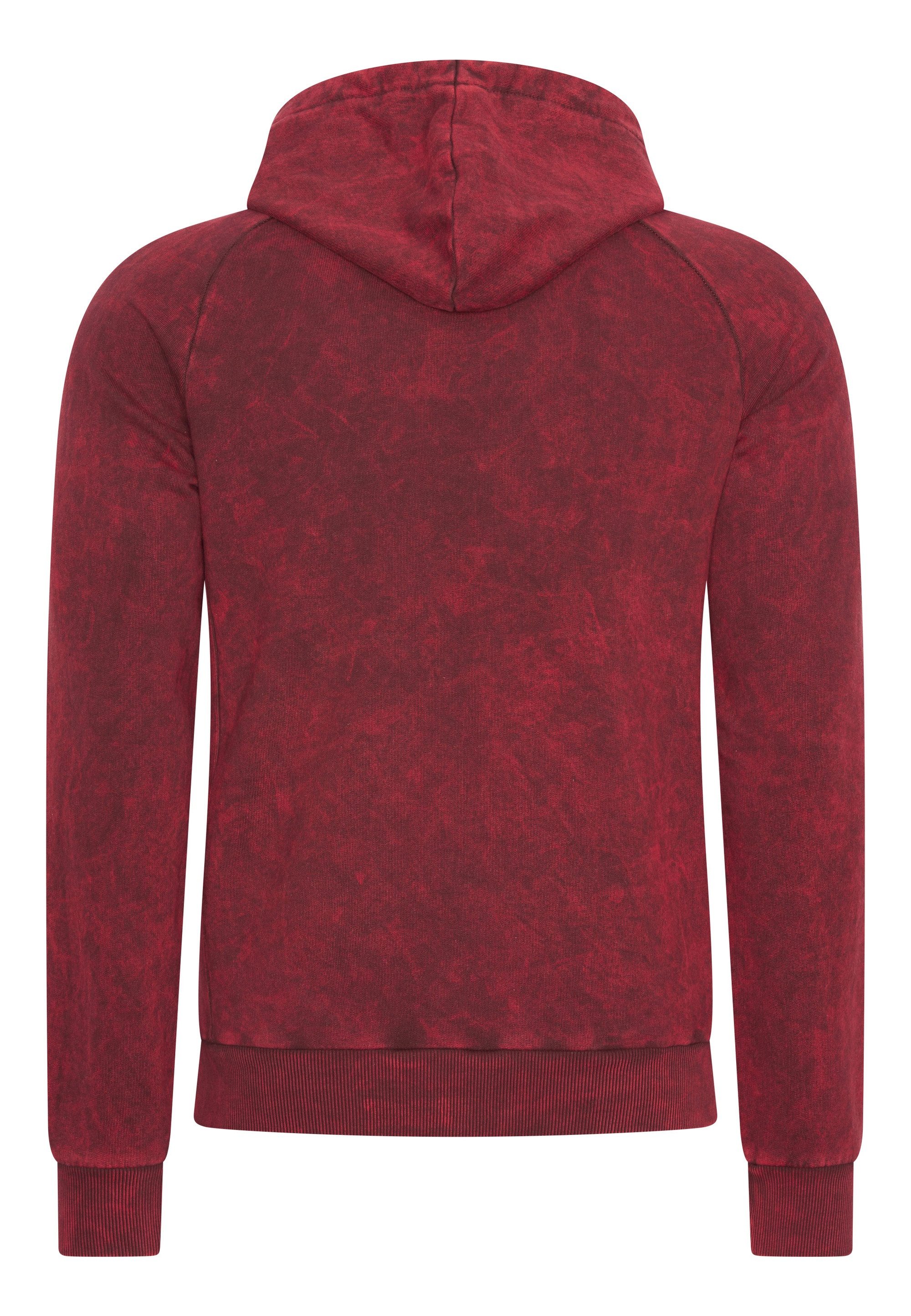 Rusty Neal Kapuzensweatshirt in verwaschenem Design