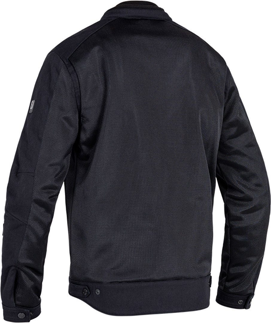 John Doe Motorradjacke Aero Mesh Black perforierte Motorrad Textiljacke protektoren