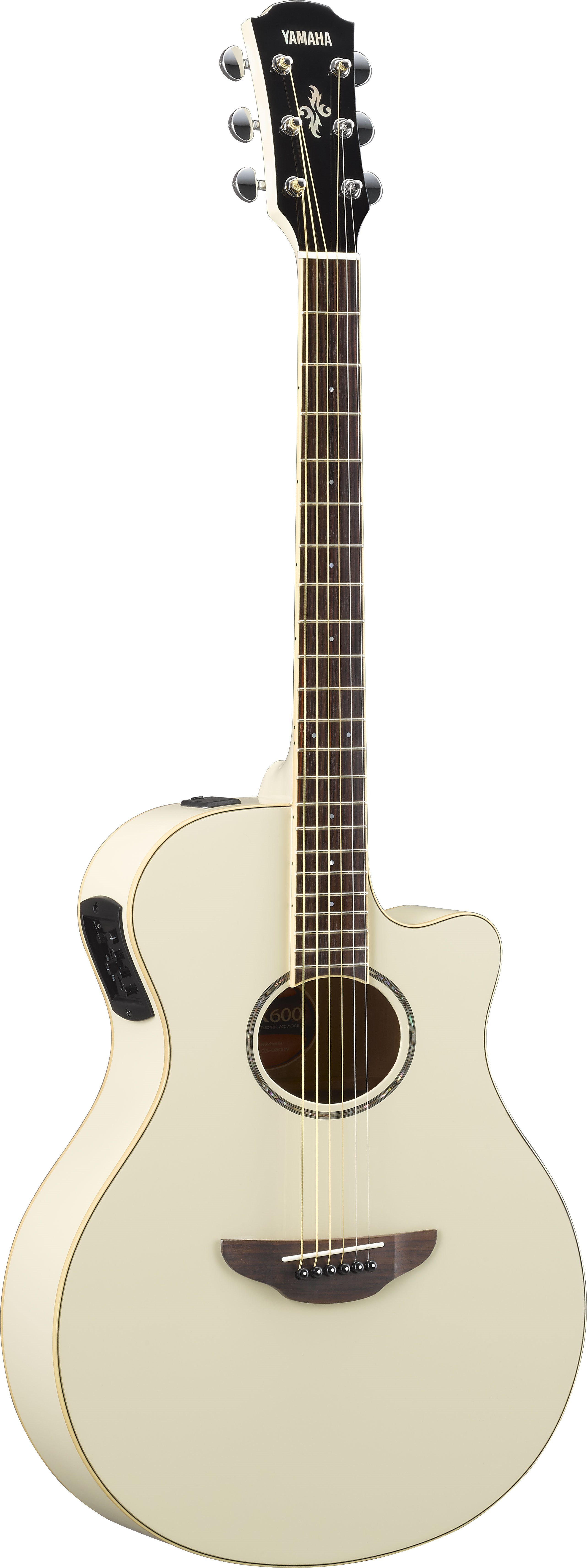 Westerngitarre Yamaha APX 600 Vintage White