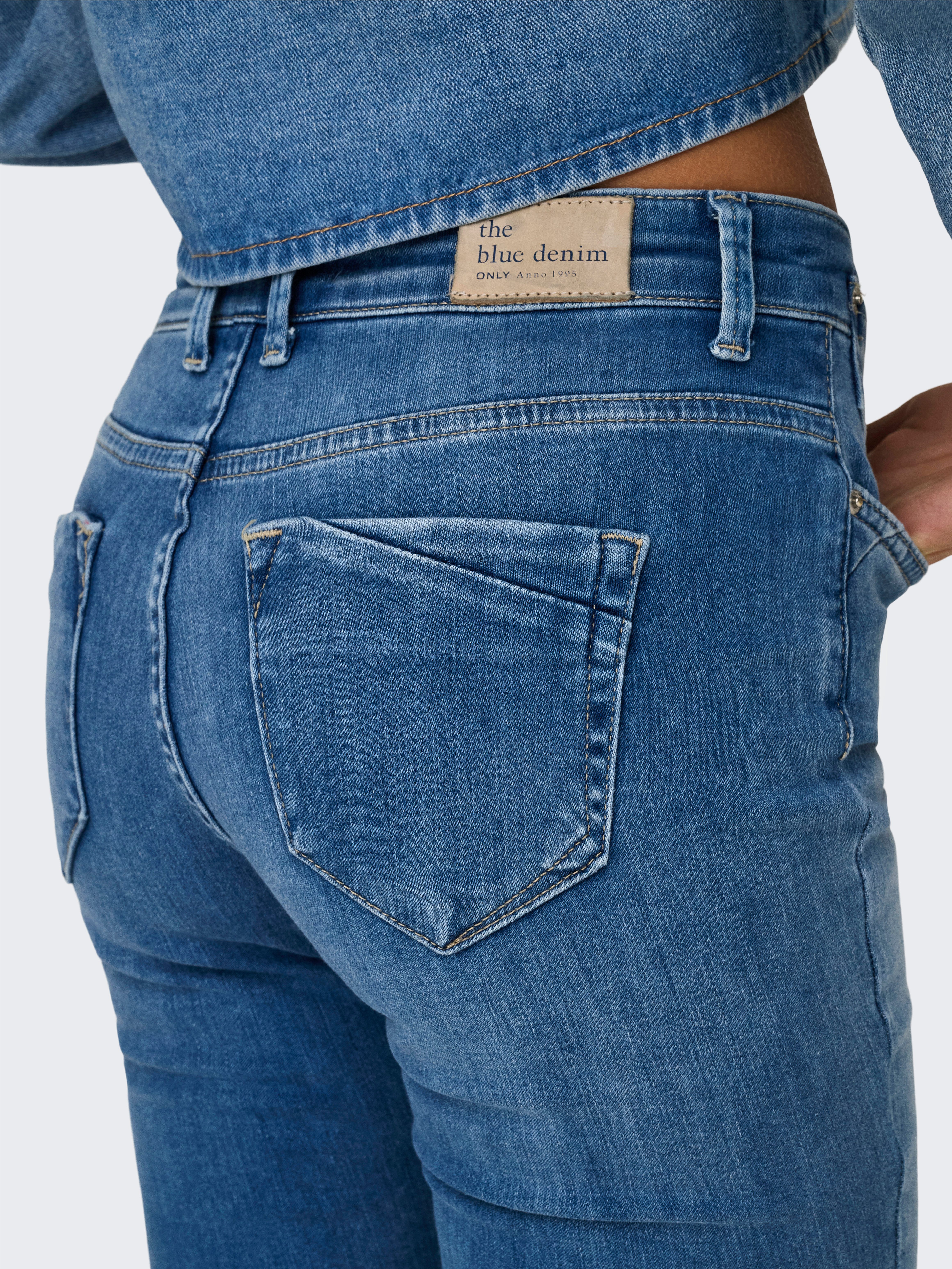 ONLY Skinny-fit-Jeans ONLBLUSH ICON COIN MID SK DNM CRO299NOOS günstig online kaufen