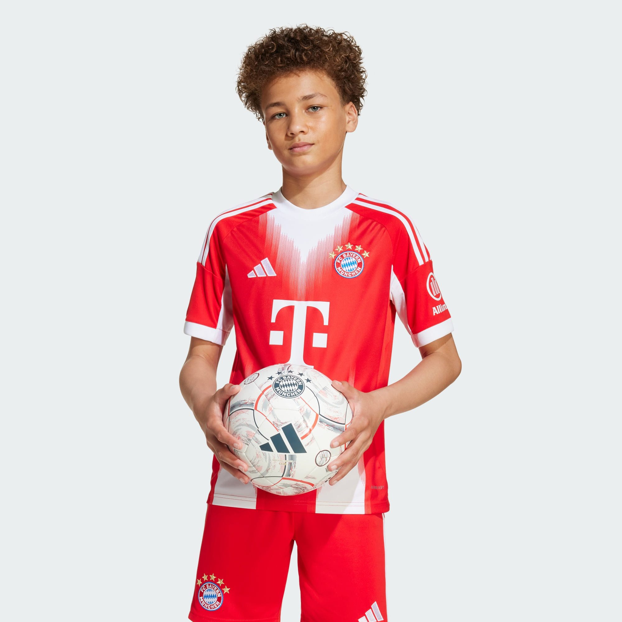 adidas Performance Fußballtrikot FC BAYERN MÜNCHEN 25/26 KIDS HEIMTRIKOT (1-tlg)