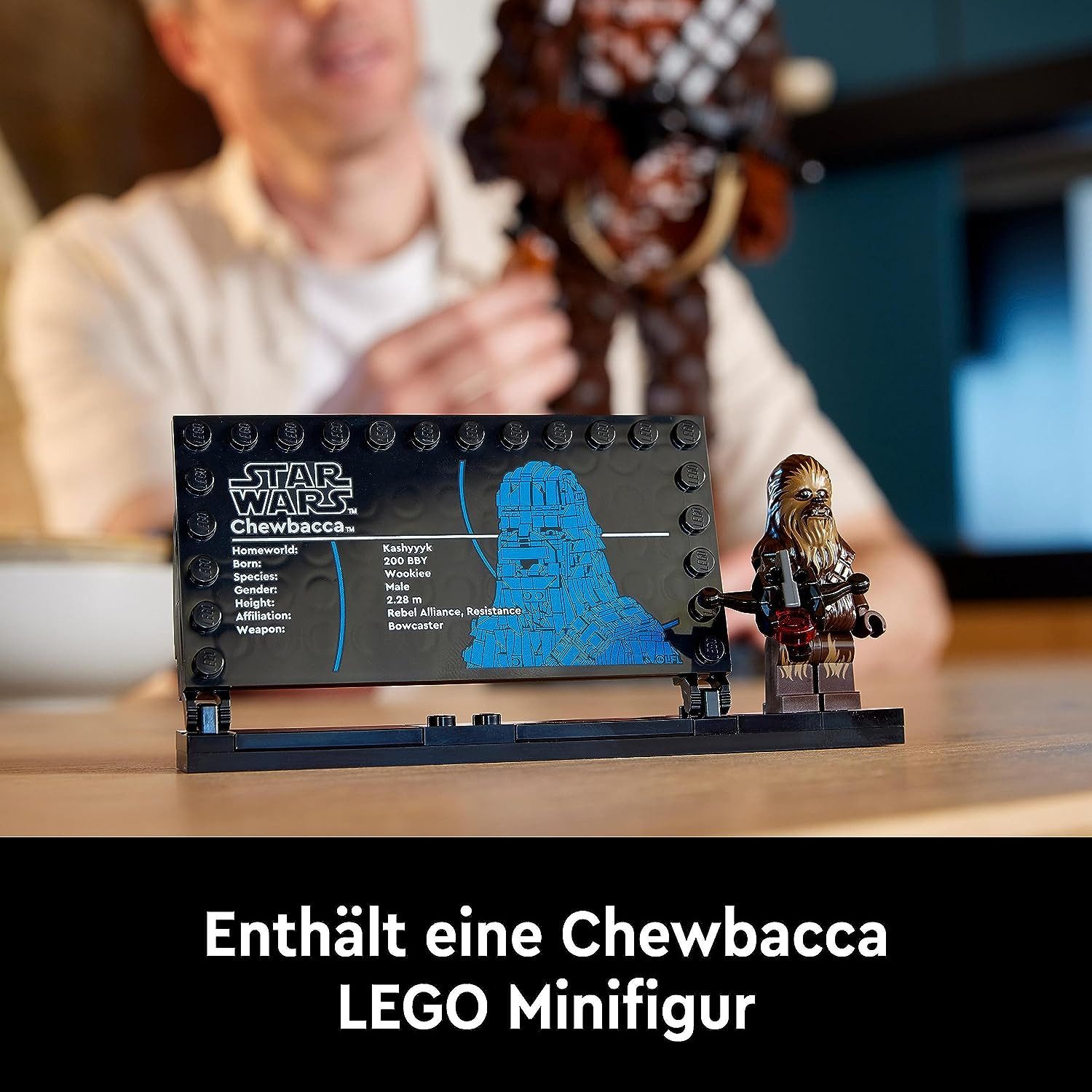 LEGO® Star Wars - Chewbacca Wookie Figur (75371) Konstruktions-Spielset, (2319 St) – Bild 2 von 5