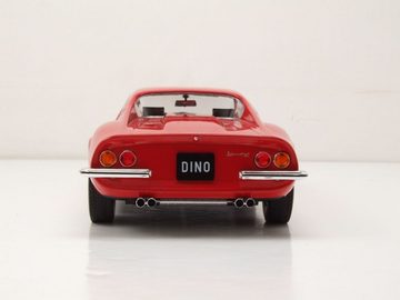 MCG Modellauto Ferrari Dino 246 GT 1969 rot Modellauto 1:18 MCG, Maßstab 1:18