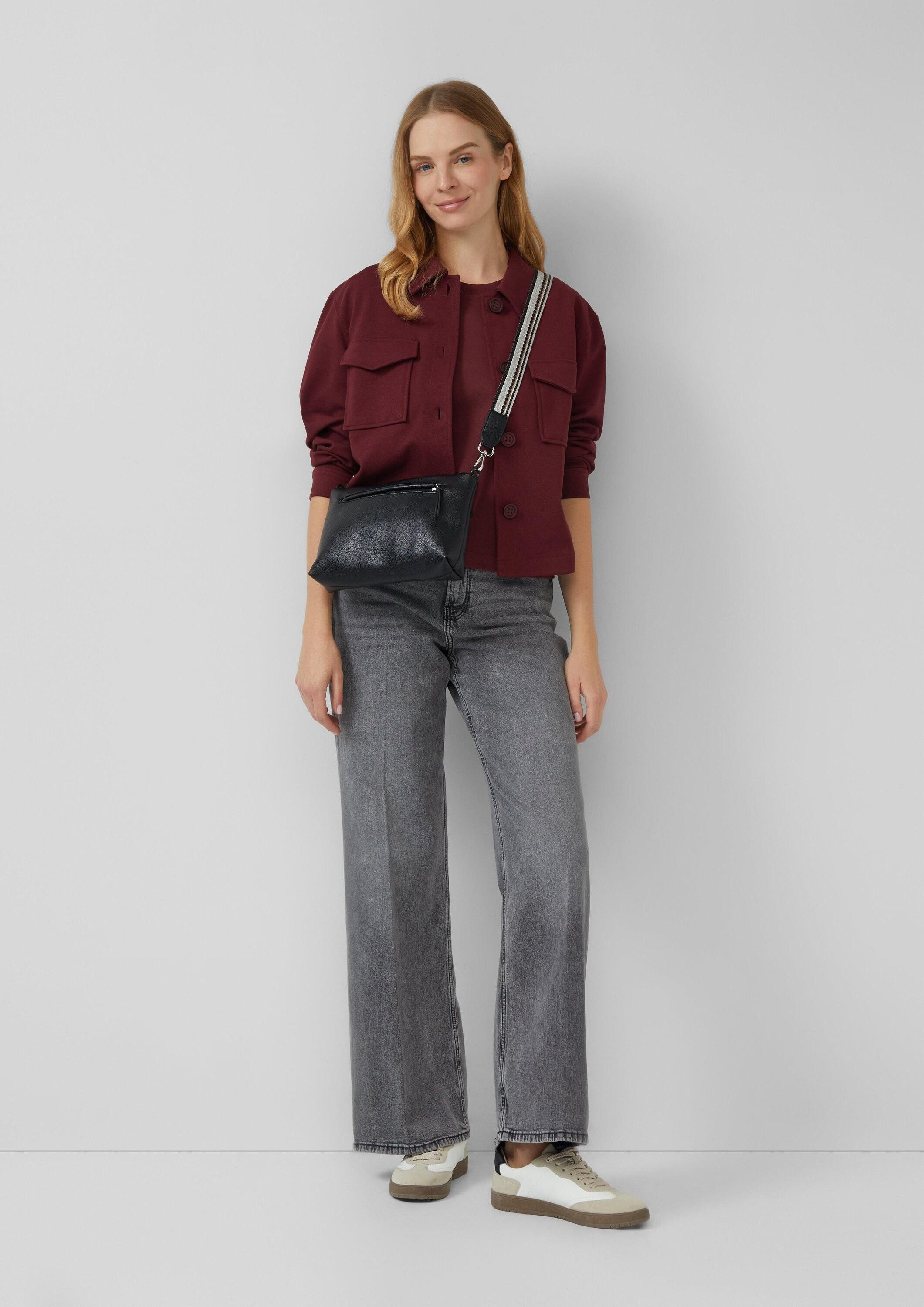 s.Oliver Umhängetasche Tasche, City-Bag aus Lederimitat mit abnehmbarem Sch günstig online kaufen