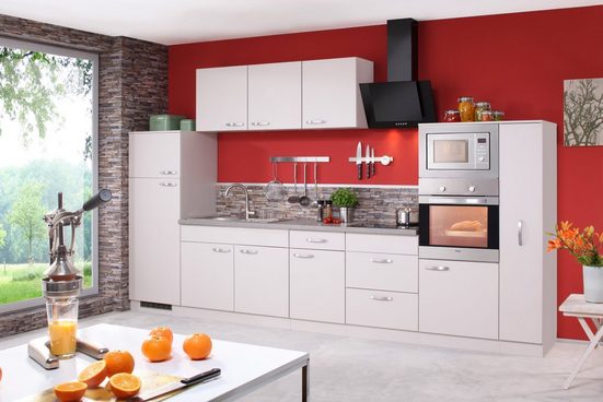 Küchenzeile mit E-Geräten »Kansas«, Breite 360 cm | OTTO