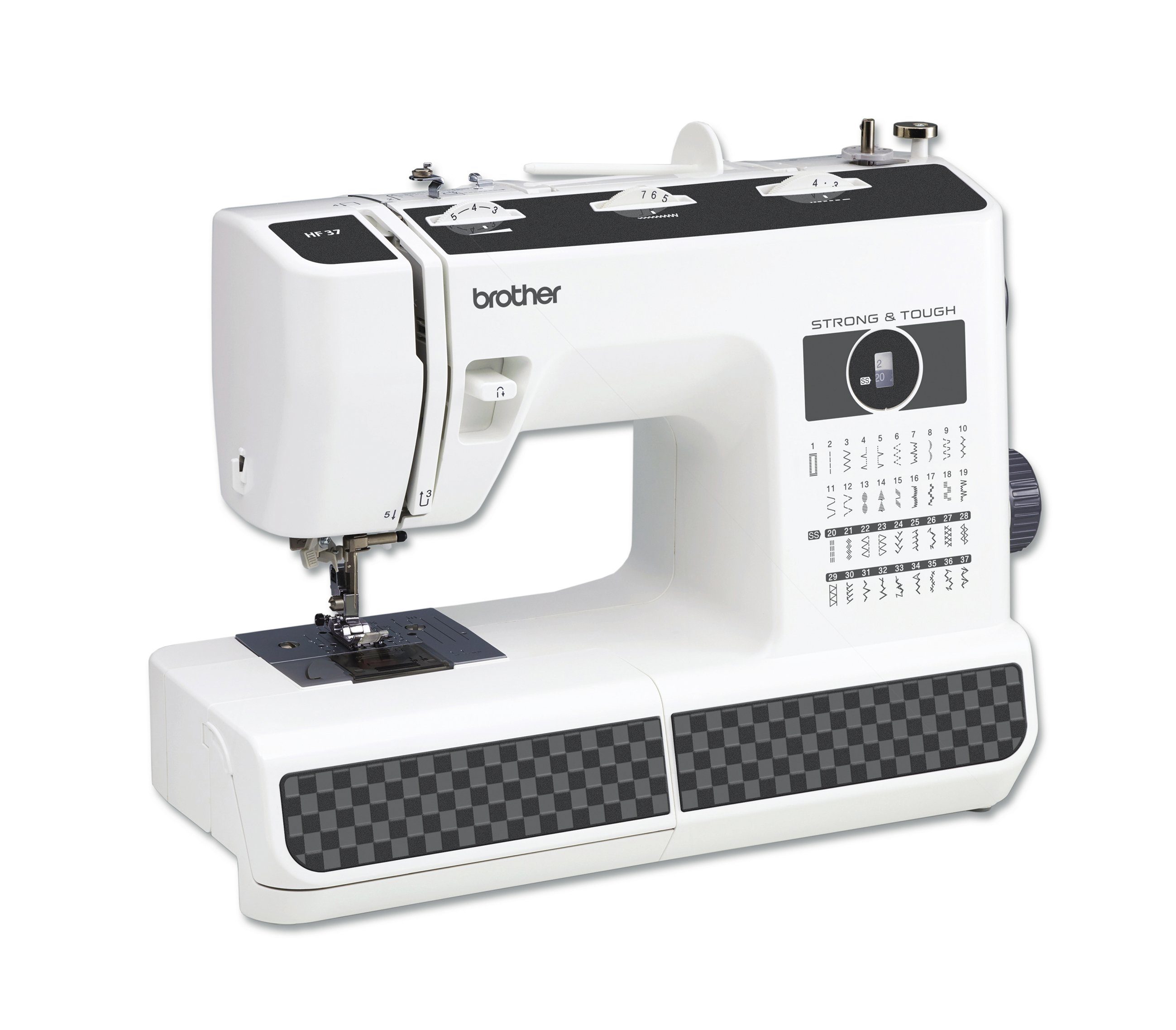 Brother Nähmaschine HF37, mit Trageabdeckung
