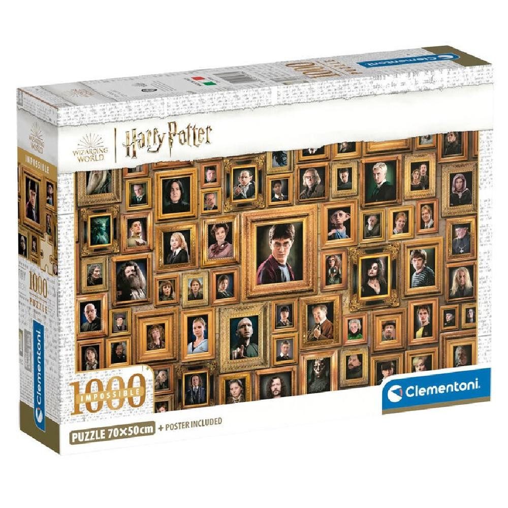 Clementoni® Пазлы Harry Potter puzzle 1000pcs, Пазлыteile