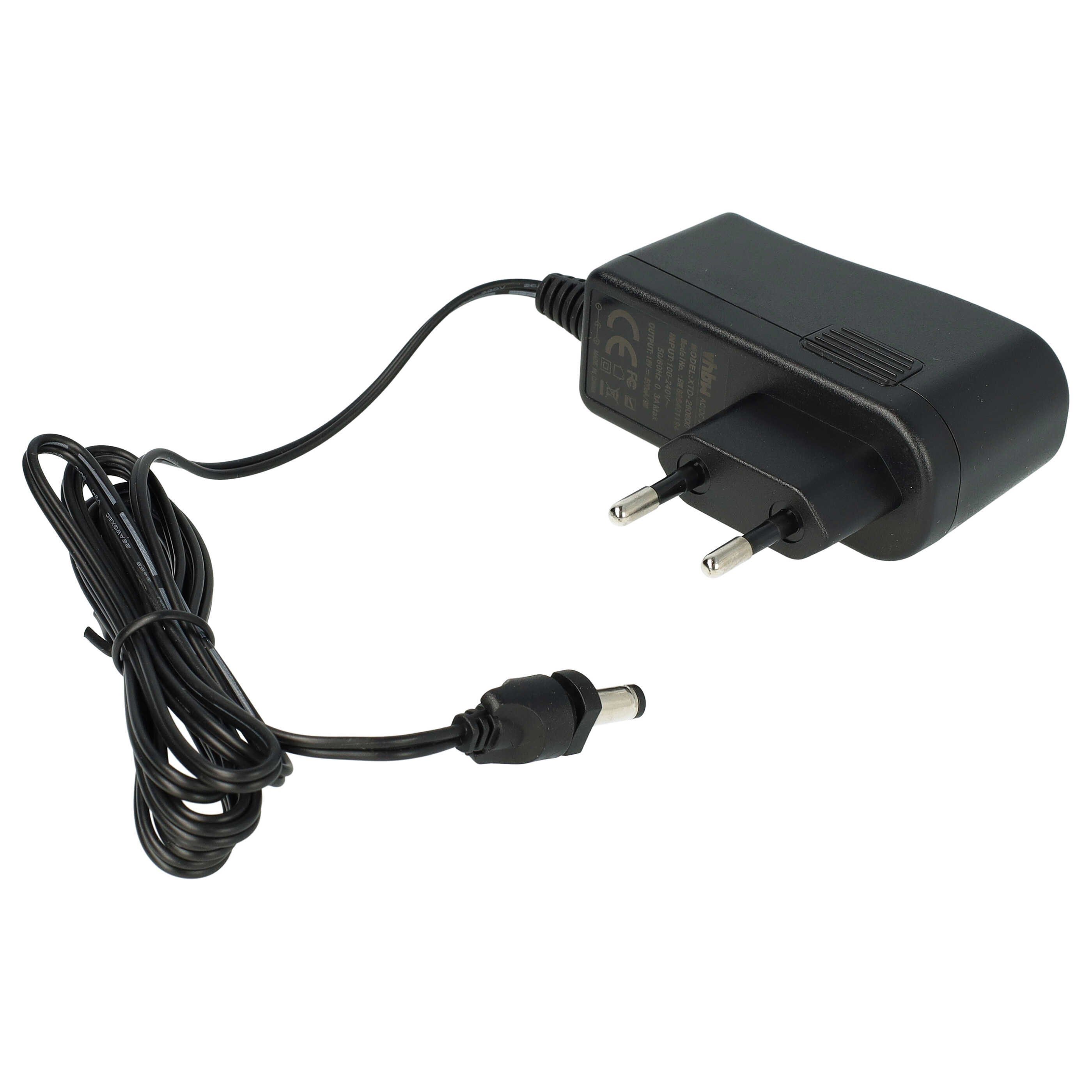 vhbw passend für Grundig VCH 9930, VHC9629, VCH9630, GMN9080, VCR2330 Akku- Schnelllade-Gerät (1-tlg., Hochwertiges Ladekabel zum sicheren, komfortablen Auflade – Bild 3 von 5