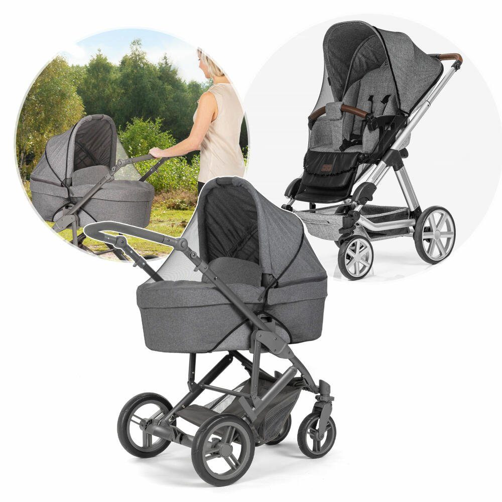 Reer Kinderwagen-Insektenschutz BiteSafe Schwarz
