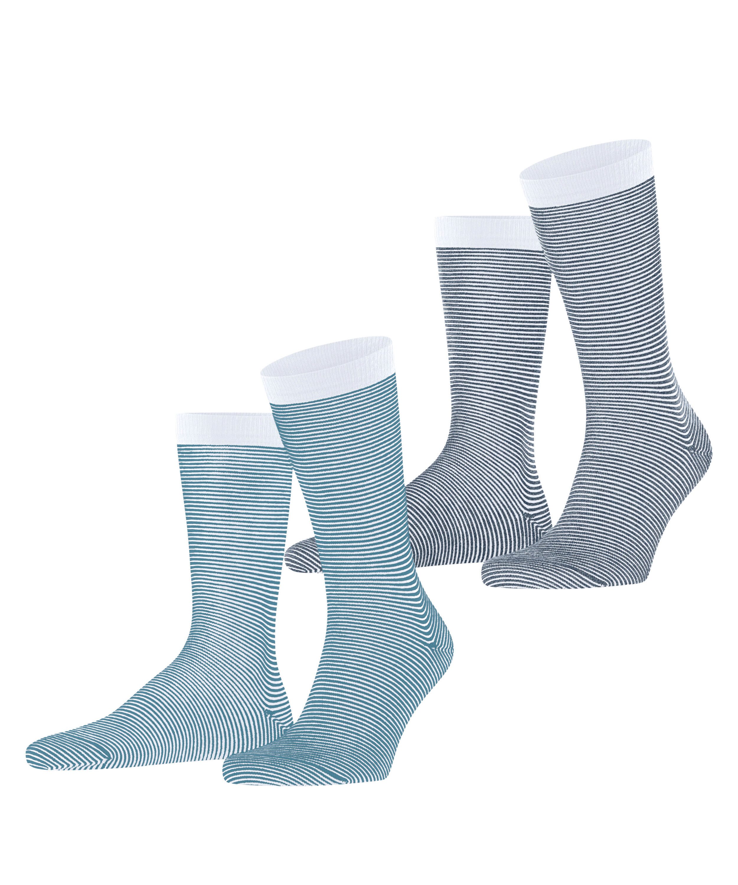Esprit Socken Allover Stripe 2-Pack (2-Paar) günstig online kaufen
