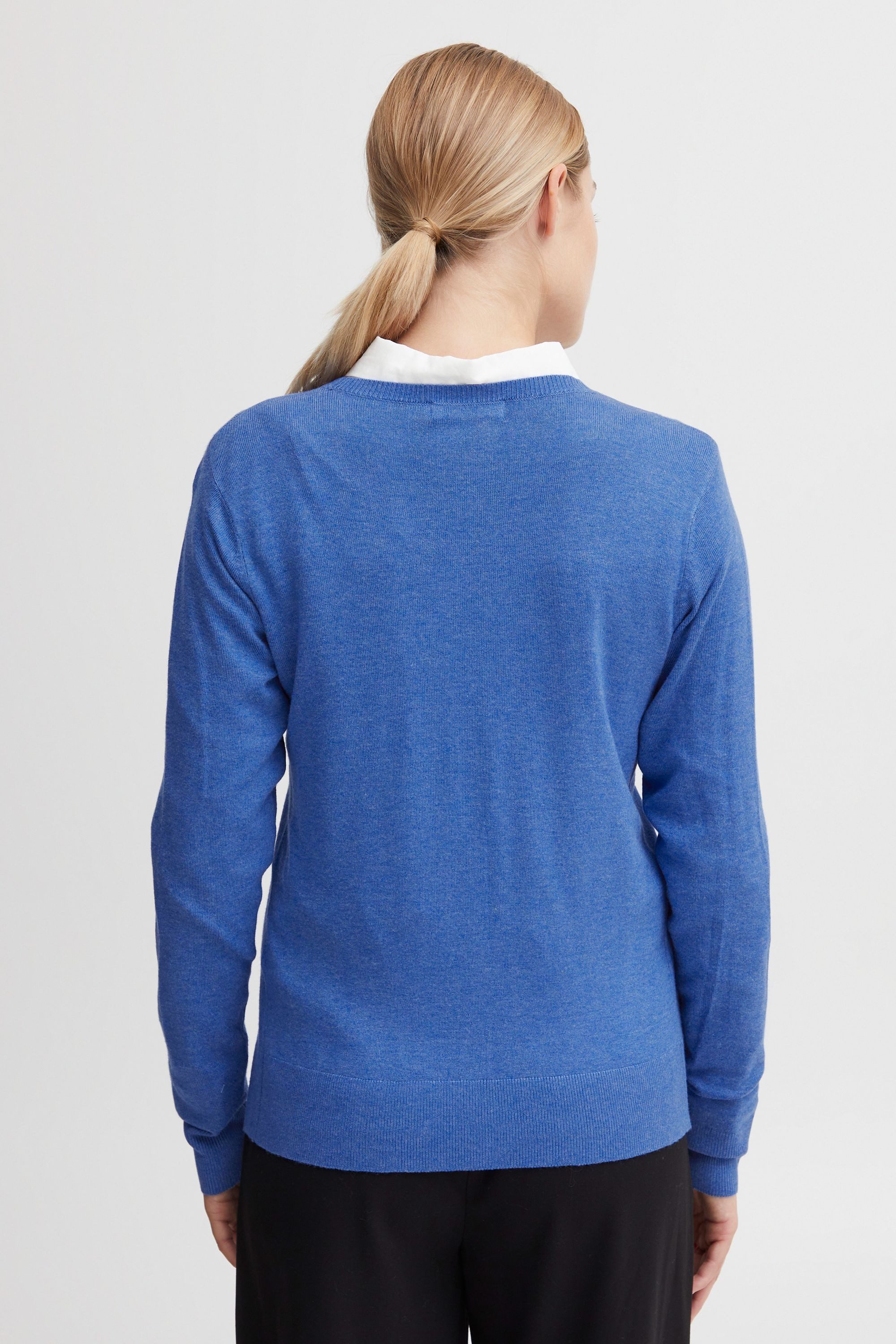 OXMO Strickjacke OXHelene Modischer Pullover