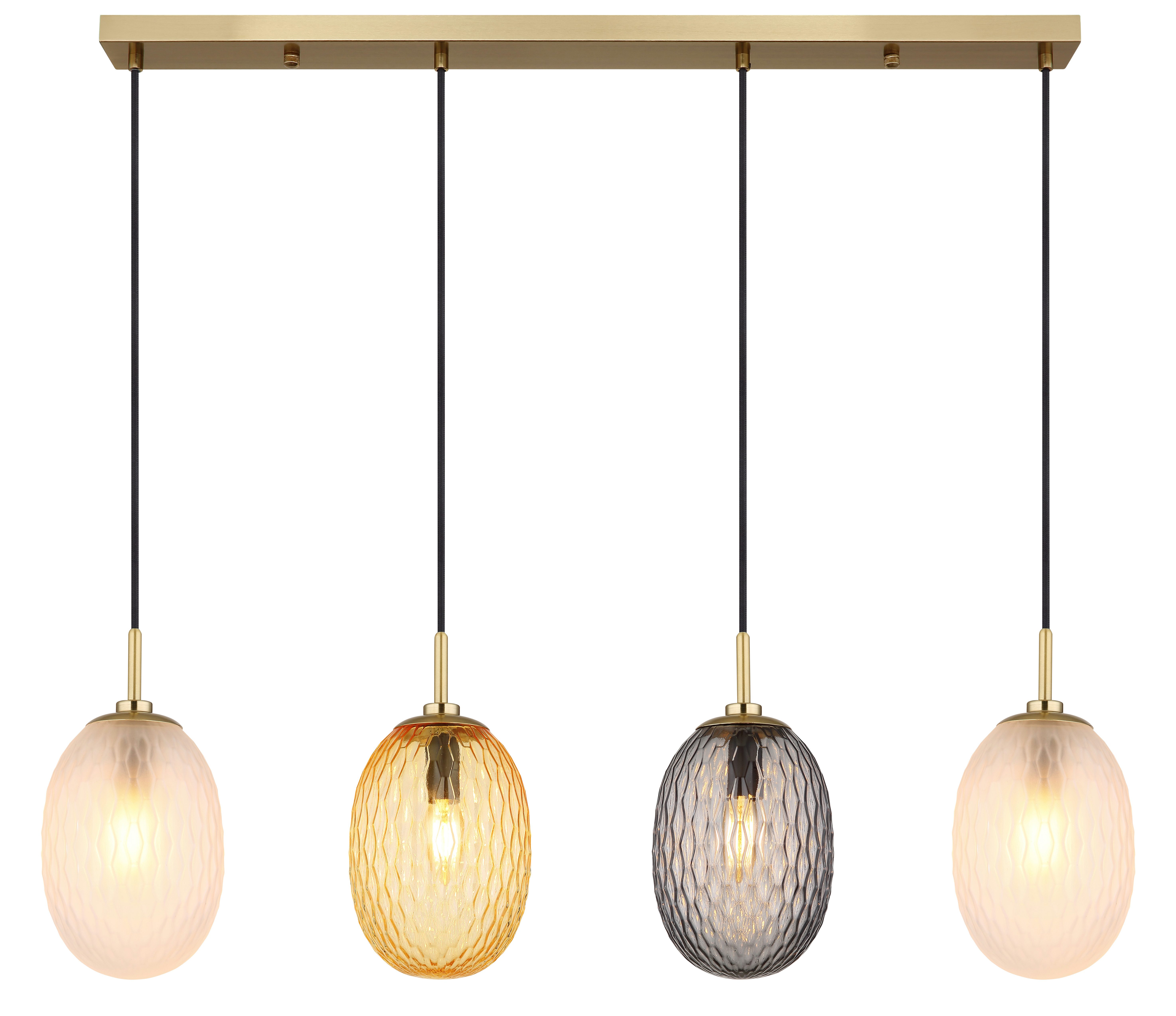 GLOBO LIGHTING Hängeleuchte DEVIN, ohne Leuchtmittel, Hängelampe Esszimmer-Leuchte Esstischleuchte Wohnzimmer