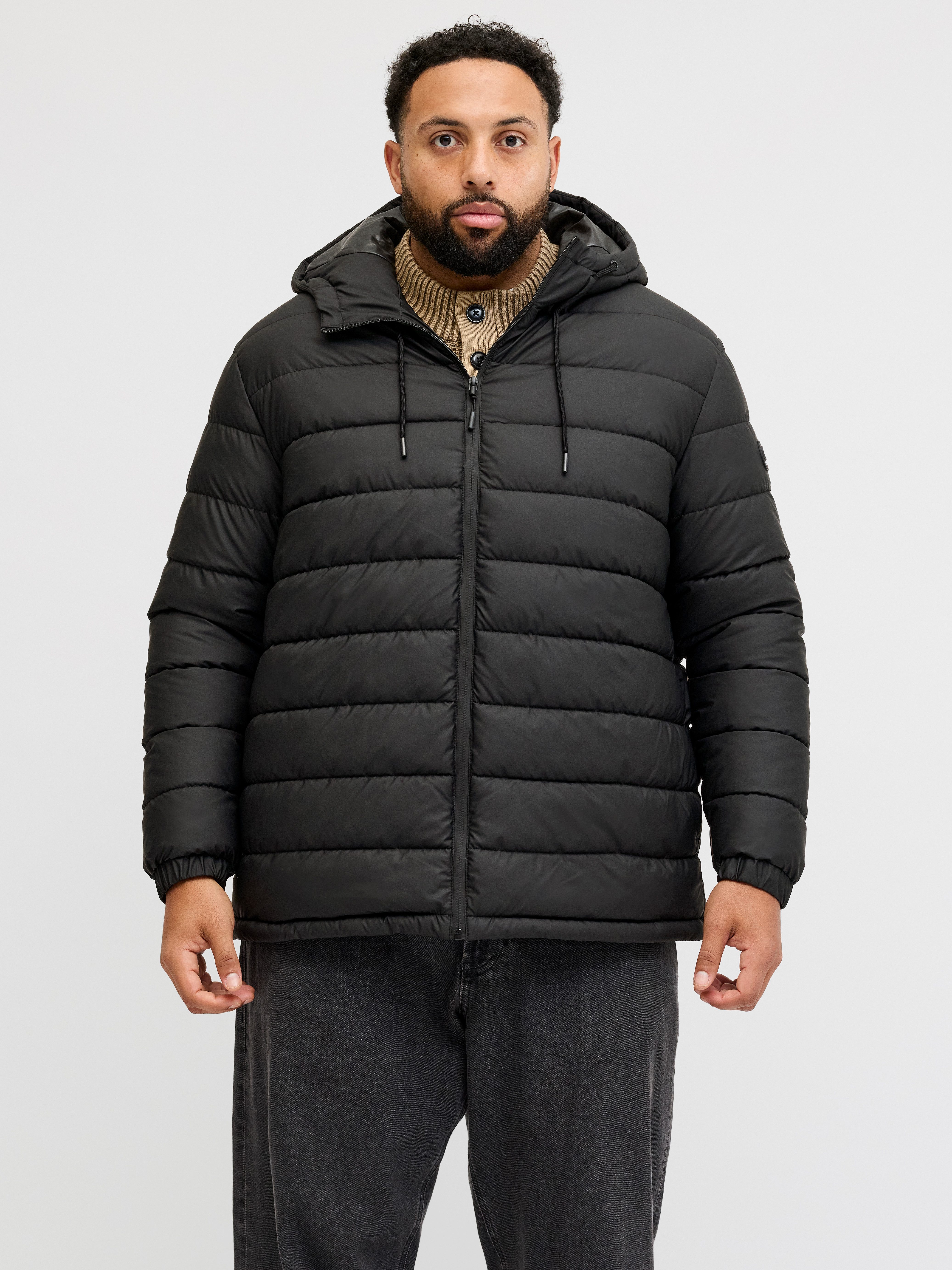 Steppjacke JCOPOINT PU PUFFER JACKET BF PLS