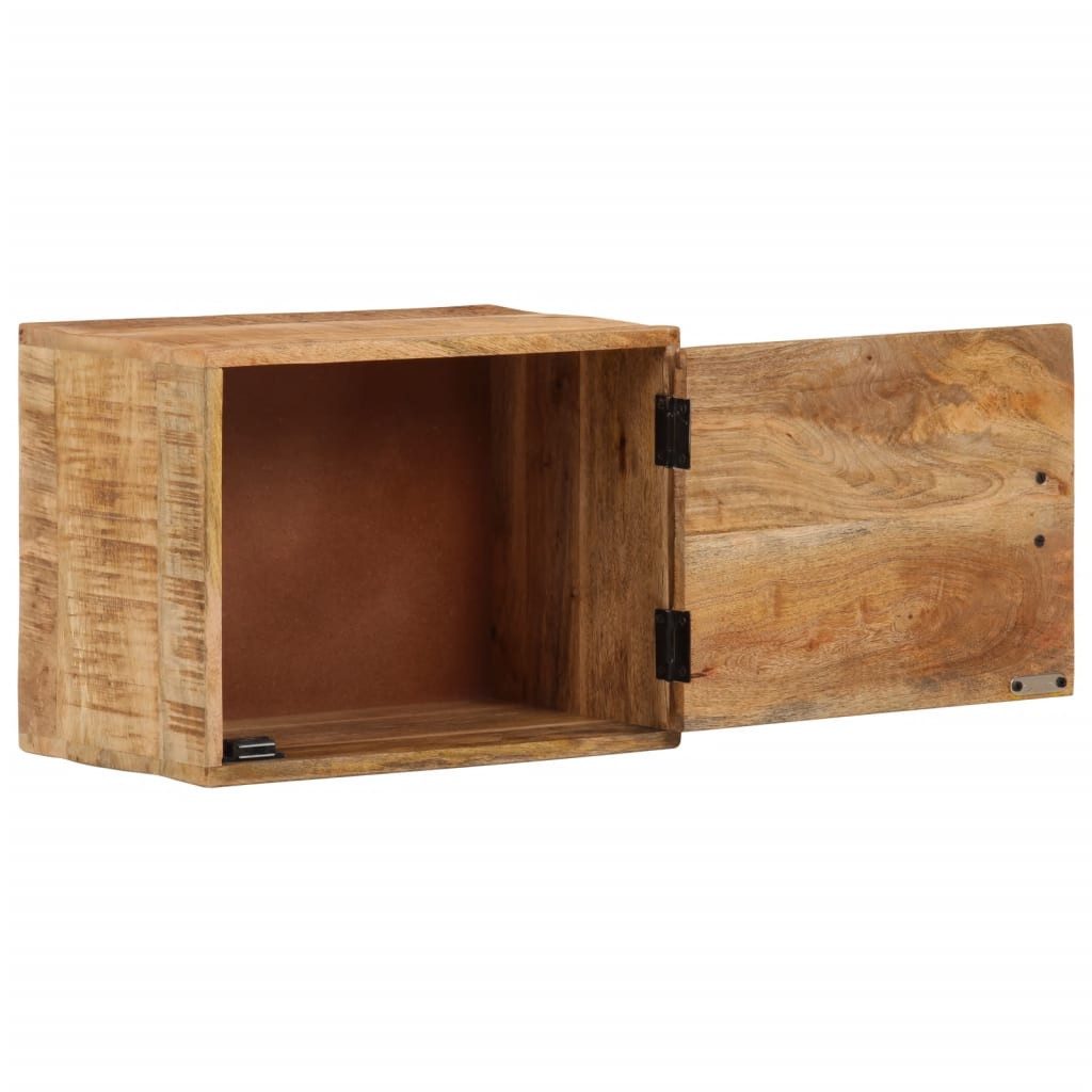 vidaXL Nachttisch Wand-Nachttisch 40x30x25 cm Massivholz (1-St)