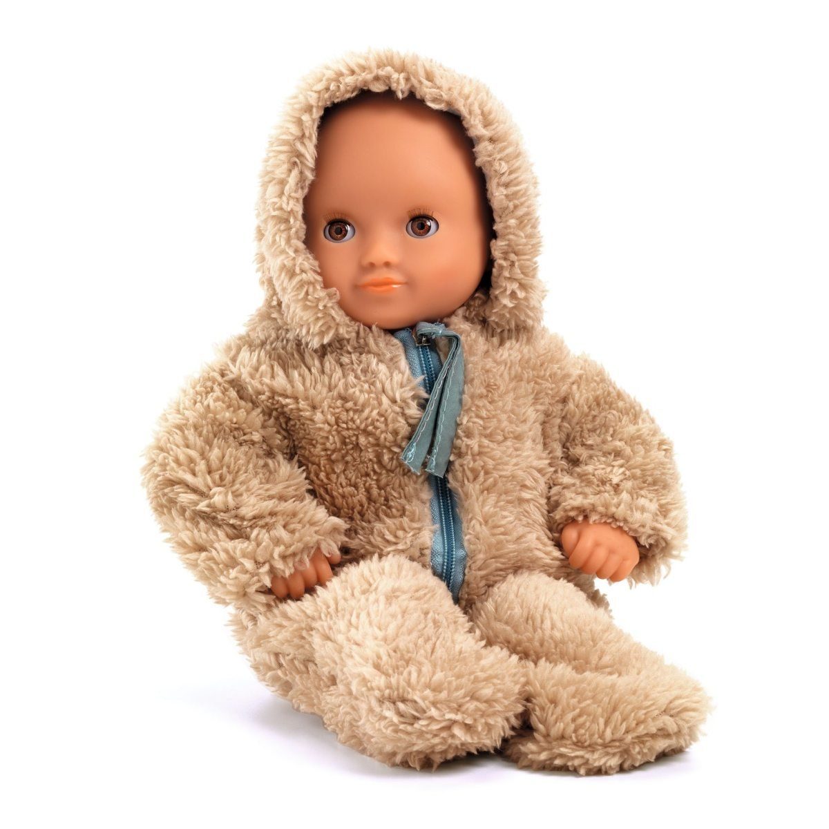 DJECO Puppenkleidung Teddyanzug Winter Ganzkörperanzug DJ07892 günstig online kaufen