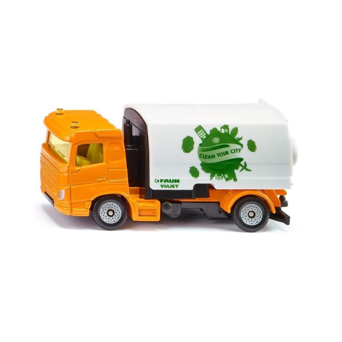 Siku Spielzeug-Müllwagen SIKU 1104 Kehrmaschine