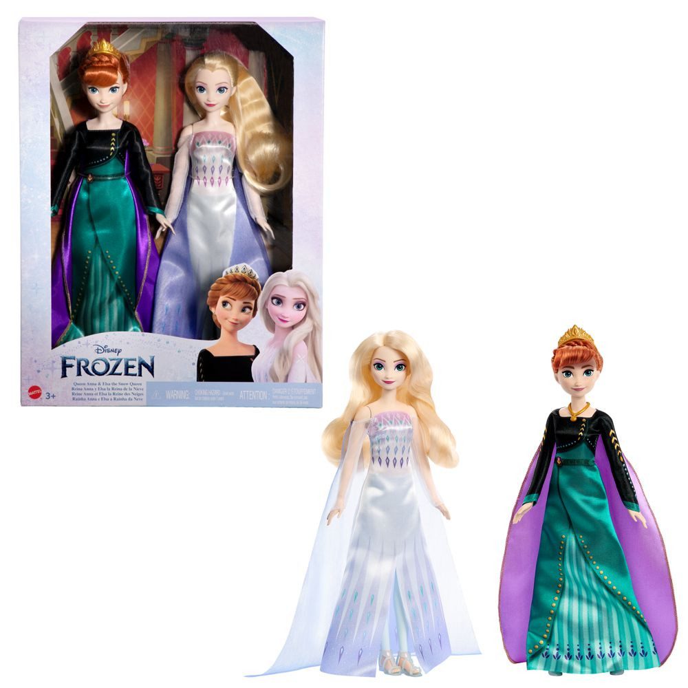 Disney Frozen Anziehpuppe Anna & Elsa Mode Puppen Set Disney Eiskönigin Frozen