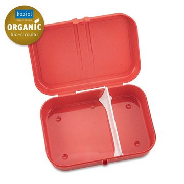 KOZIOL Lunchbox Lunchbox mit Trennsteg PASCAL L, Kunststoff, (Stück, 1-tlg., 1 Lunchbox), Brotdose Kunststoff