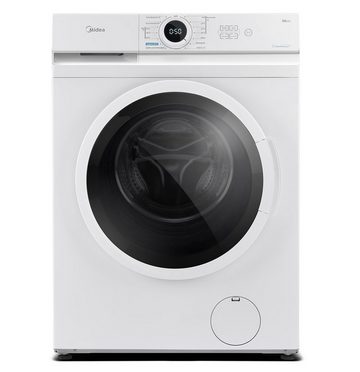 Midea Waschmaschine MF100W60-E, 6 kg, 1000 U/min, 40cm tief, Hygiene 90℃, Kaltwäsche, Lunar Dial