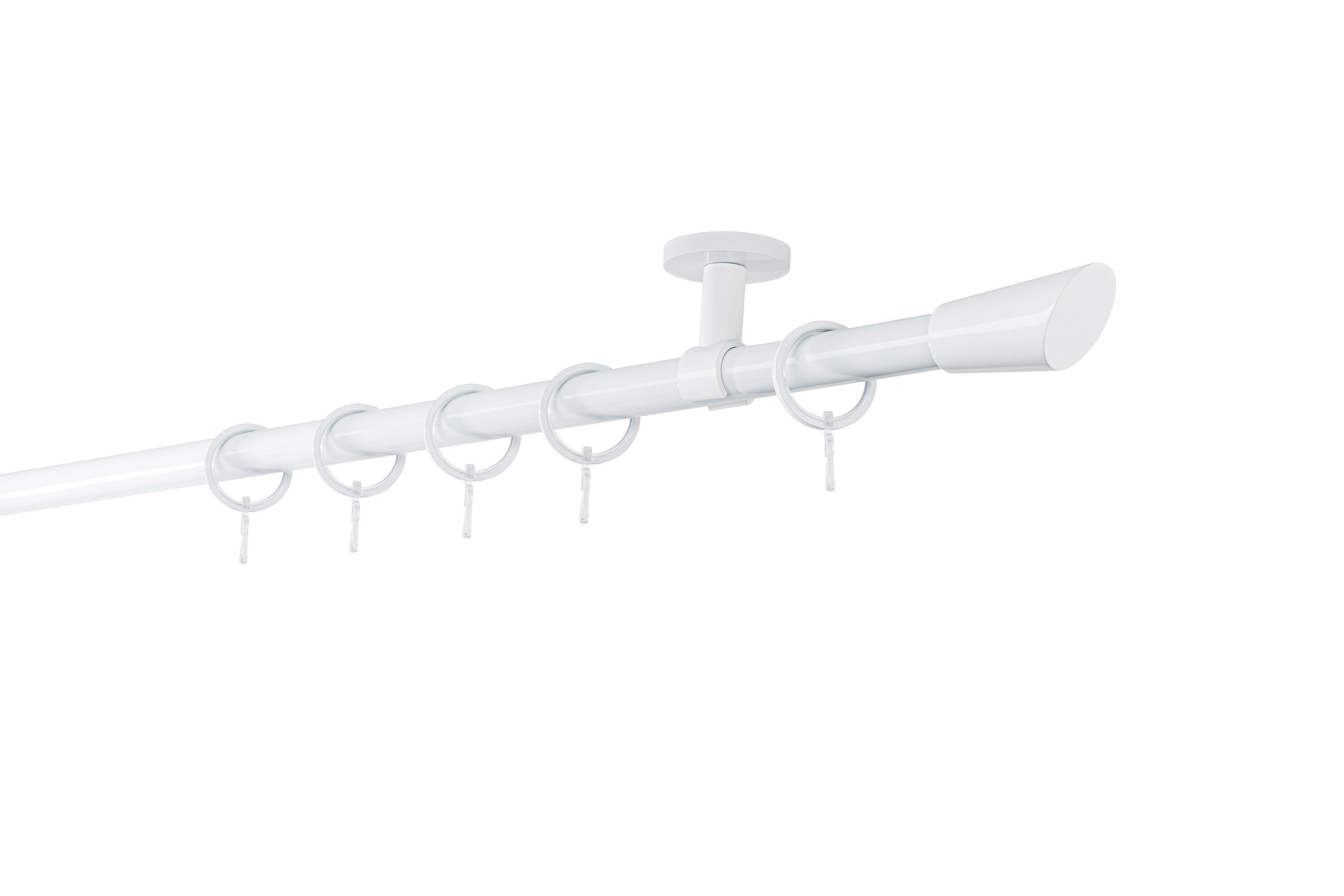 ondeco Gardinenstange Rundrohr Deckenabstand 4cm Rag, günstig online kaufen