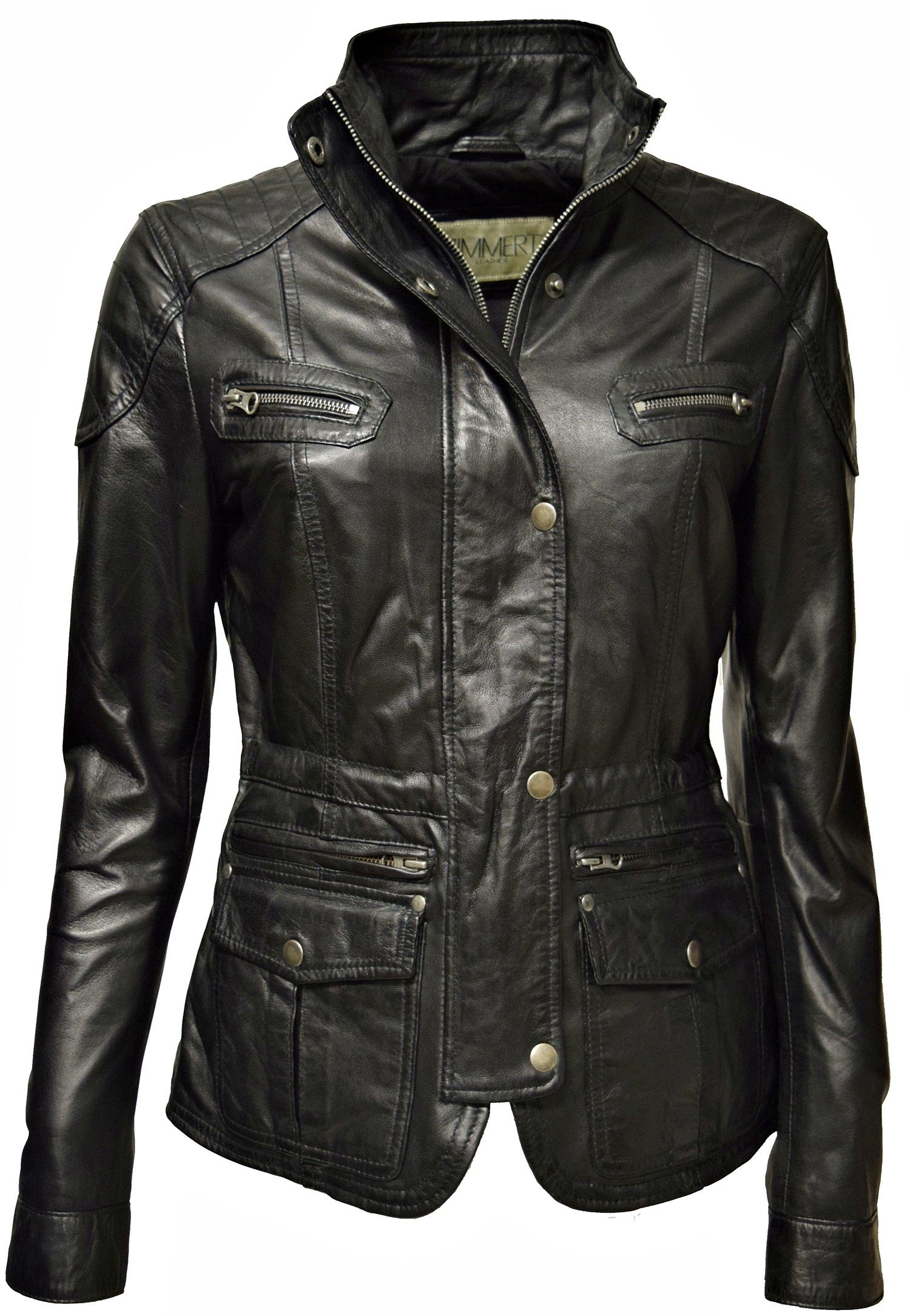 Zimmert Leather Lederjacke Lilli Cognac günstig online kaufen