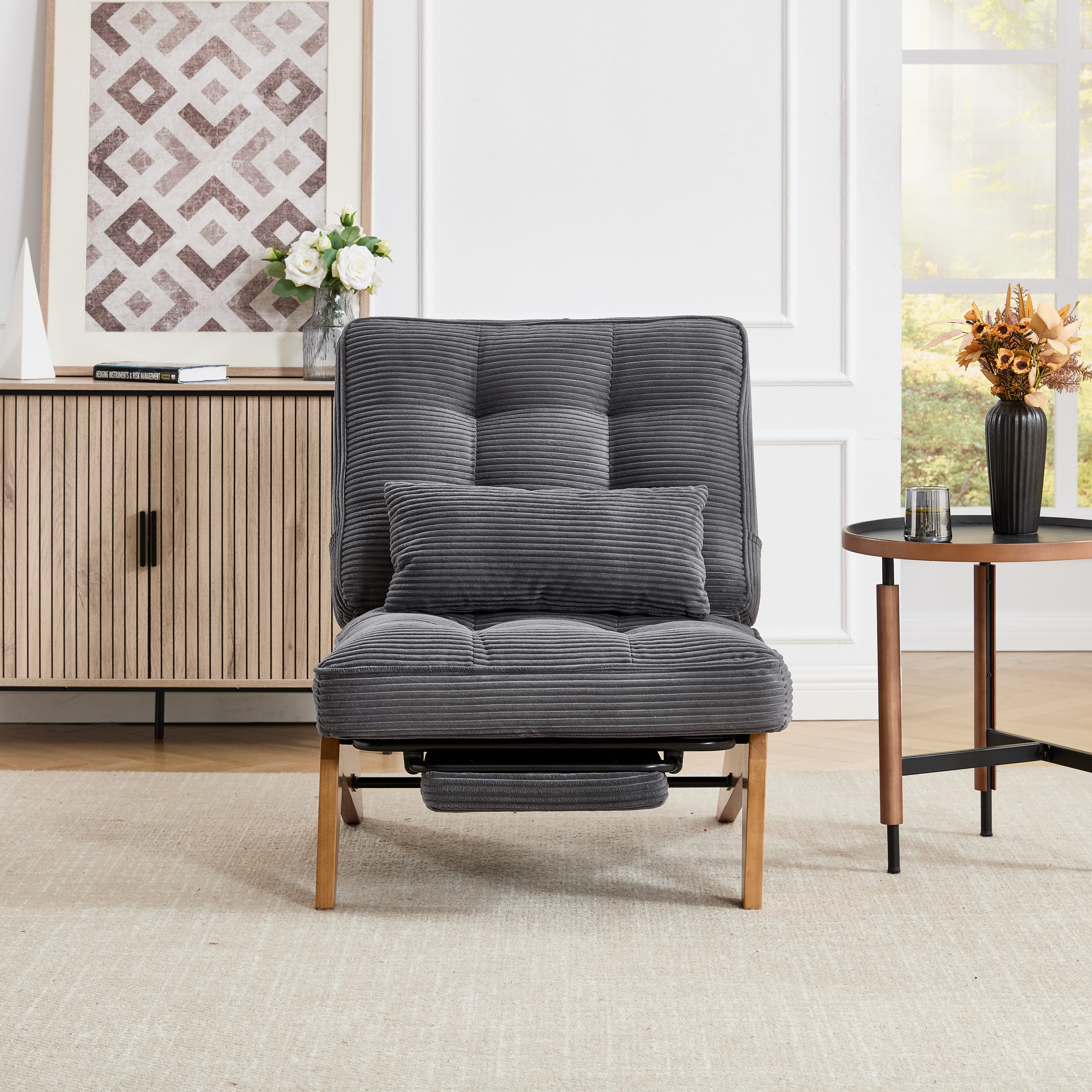 MODFU Loungesessel Relaxsessel aus Kord (Polsterstuhl günstig online kaufen