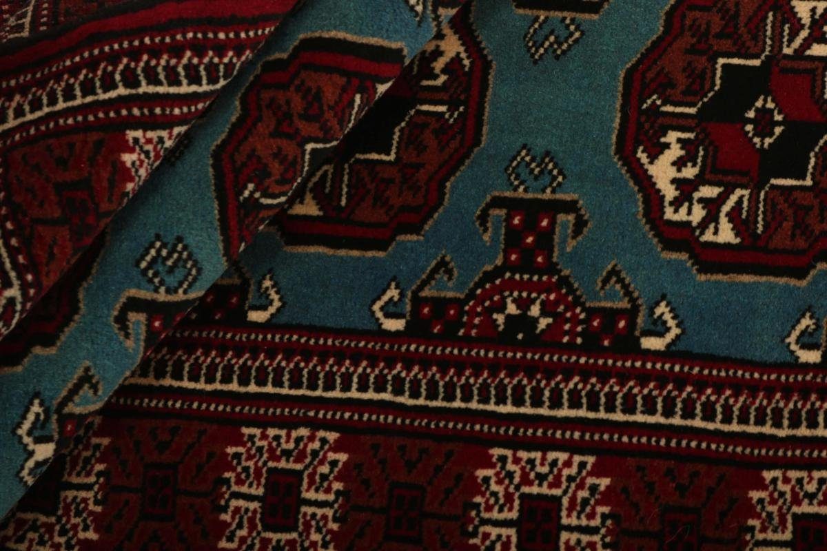 6 mm Höhe: Orientteppich Handgeknüpfter Orientteppich / Perserteppich, Nain Turkaman Trading, 106x154 rechteckig,