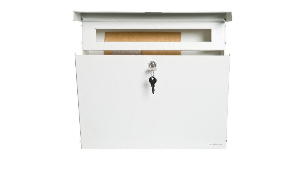 Radius Briefkasten Briefkasten Letterman 4 inkl. LED Licht, inkl. akkubetriebenem LED-Licht