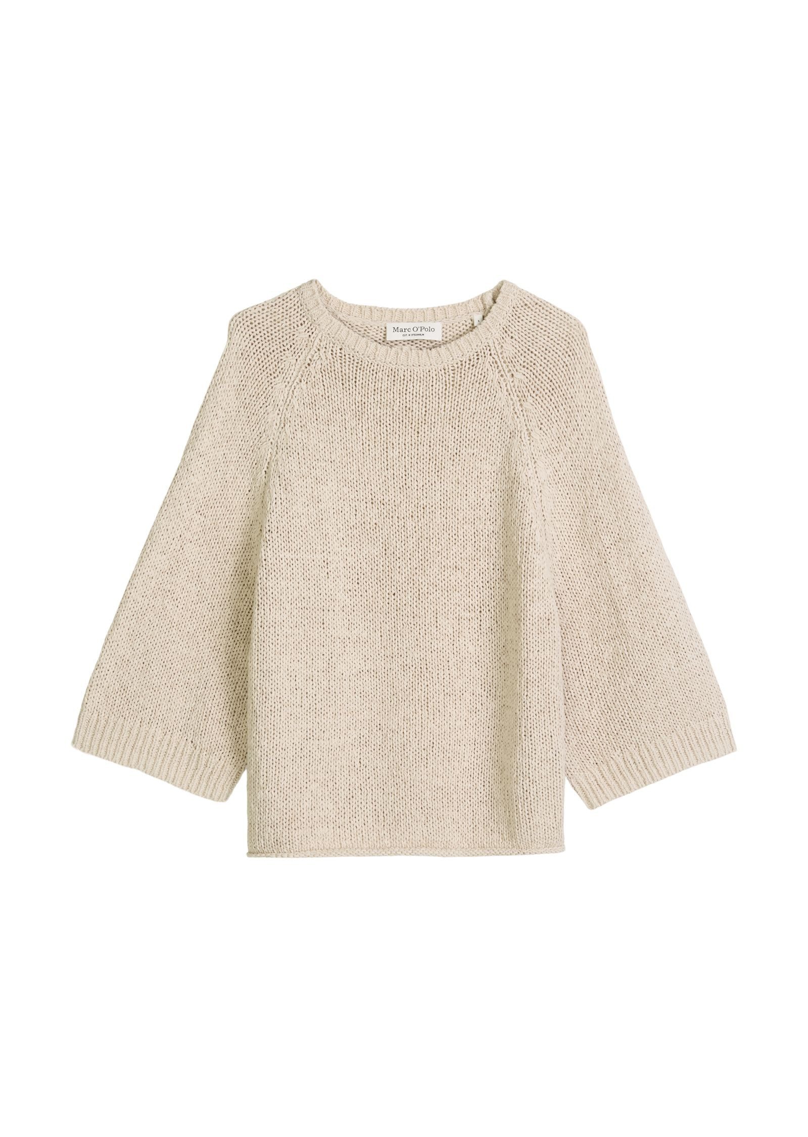 Strickpullover aus Bändchengarn