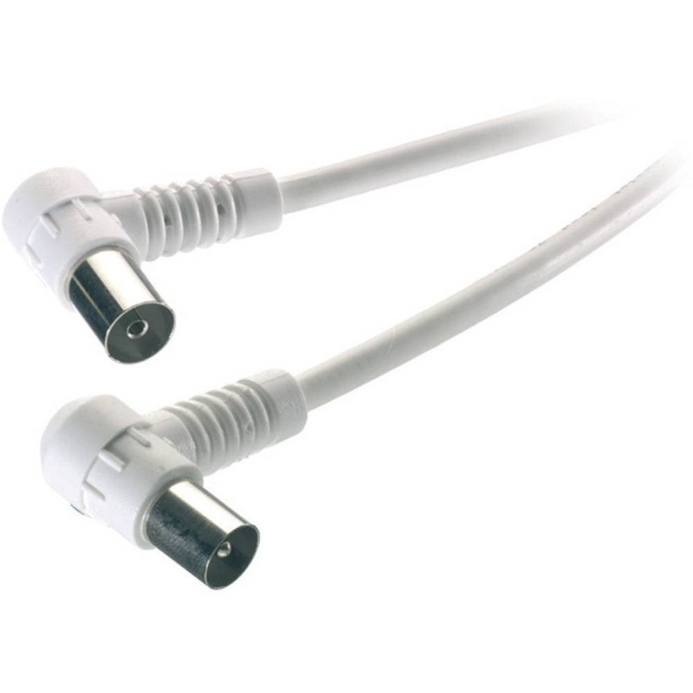 Vivanco TV/Radio-Winkel-Antennenkabel, 90dB, 1.5m SAT-Kabel