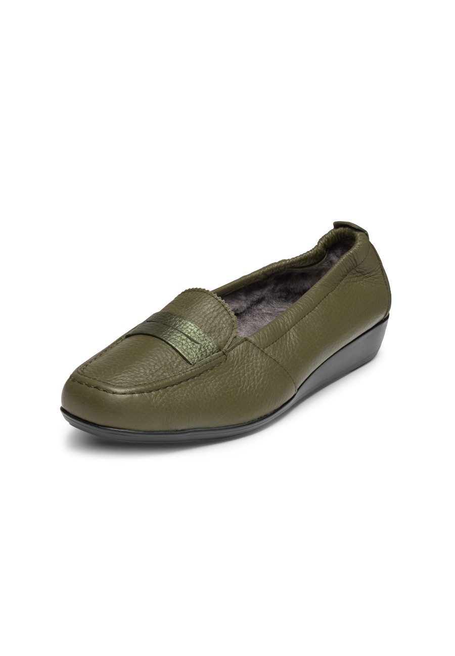 vitaform Damenschuhe Mokassin Hirschleder Mokassin günstig online kaufen