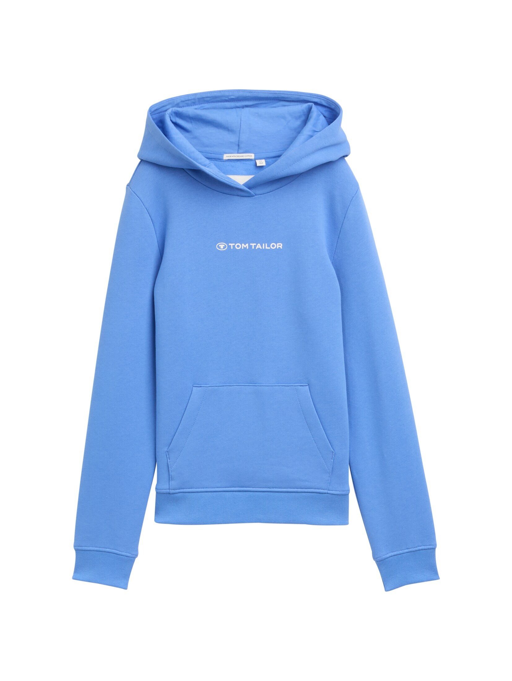 TOM TAILOR Sweatshirt Strick & Sweatshirts Hoodie Sweatshirt mit Logo-Print