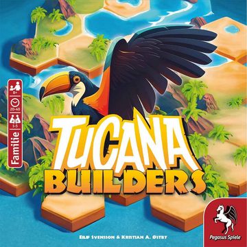 Pegasus Spiele Spiel, Familienspiel Tucana Builders DE, Strategiespiel