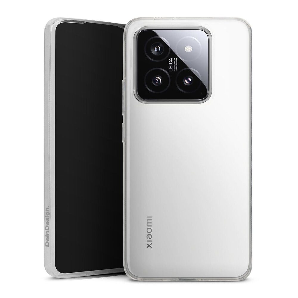 DeinDesign Handyhülle Kein Design transparent Blank, Xiaomi 14T Pro Silikon Hülle Bumper Case Handy Schutzhülle