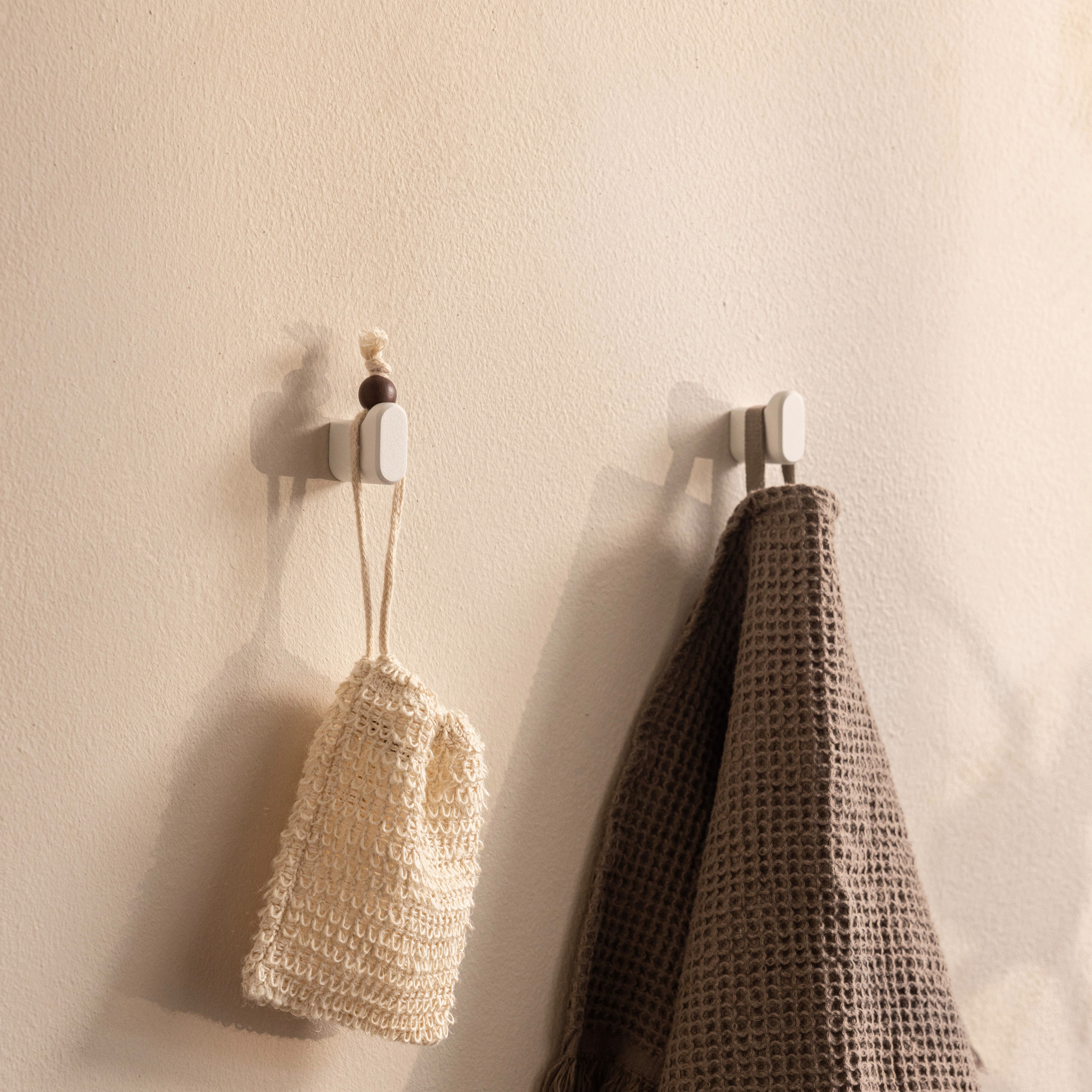 Metallbude Handtuchhaken MILO 2er Set, Badezimmer, Küche, Bademantel, Handt günstig online kaufen