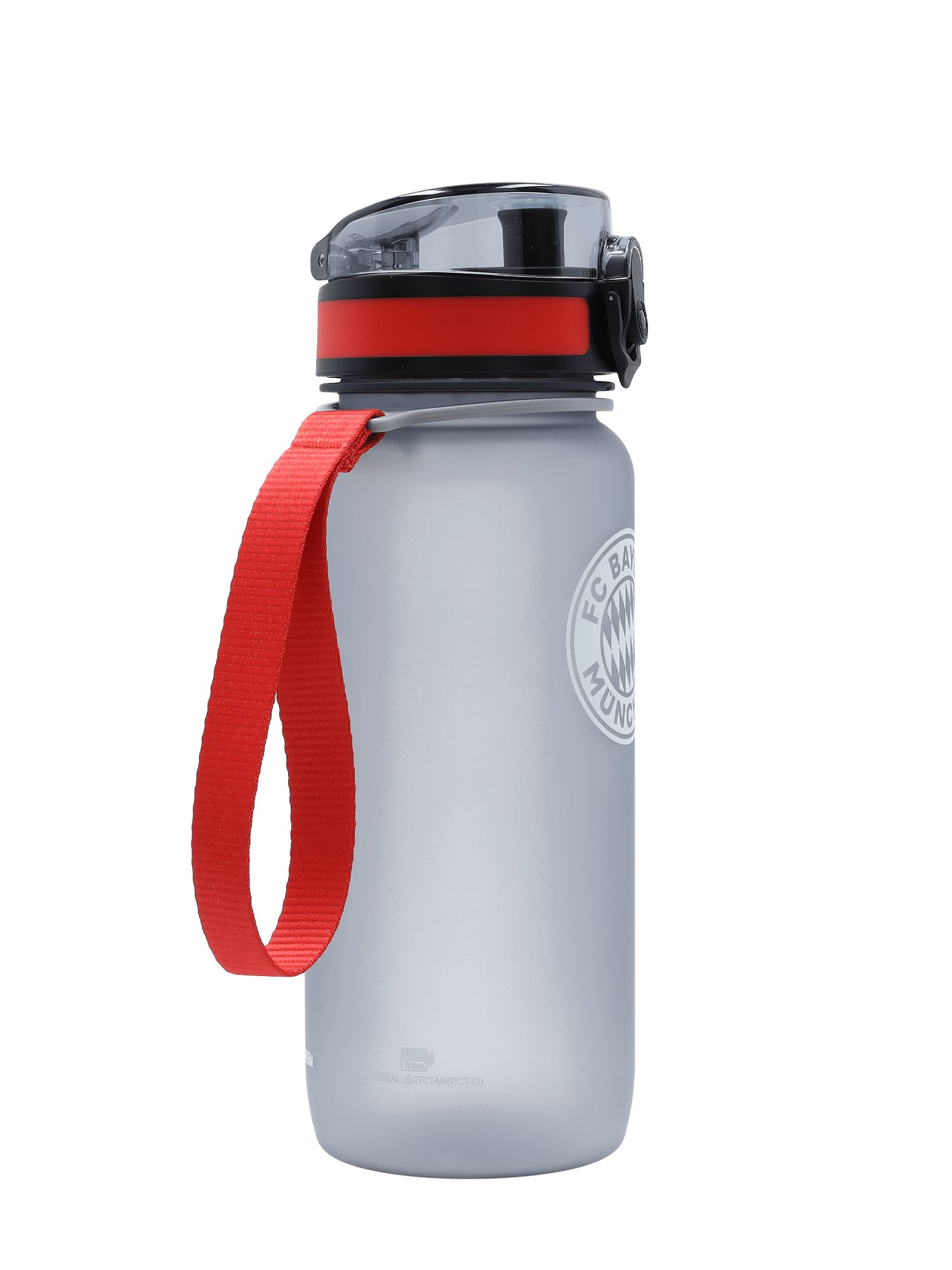 FC Bayern München Trinkflasche FC Bayern München I Trinkflasche I Grau I 0,65 l Fußball I Sport