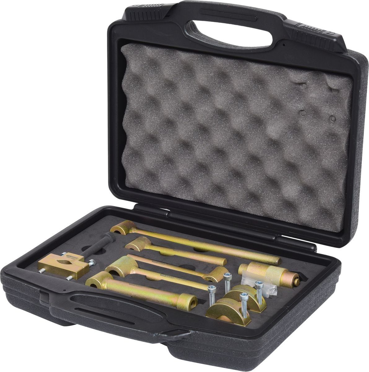 KS Tools Gabel- und Ringschlüssel Spurstangenlehren-Satz, 9-tlg (700.1685)