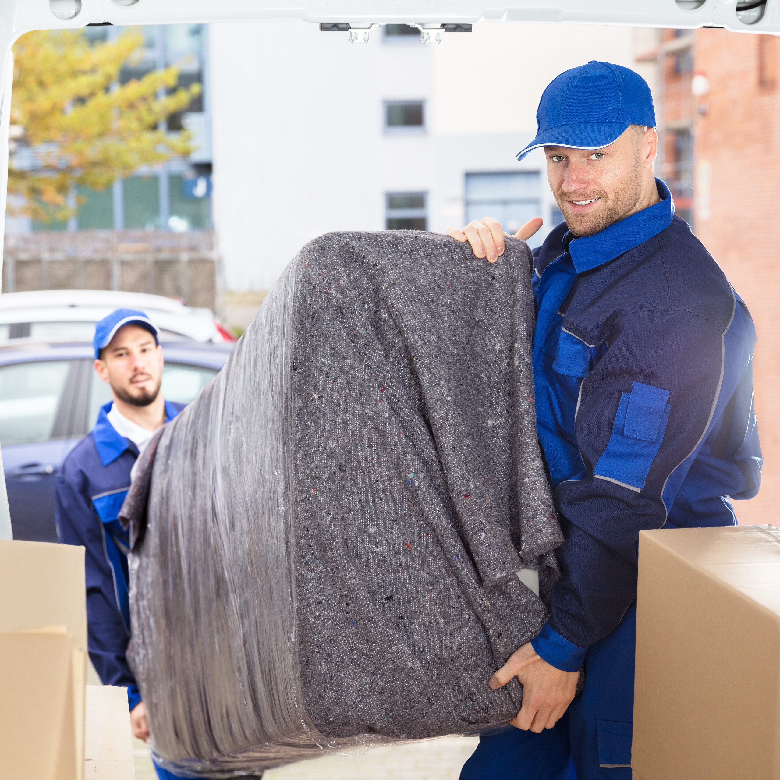 relaxdays Schutzplane Umzugsdecken 150 x 200 cm im 4er Set (4-St) günstig online kaufen