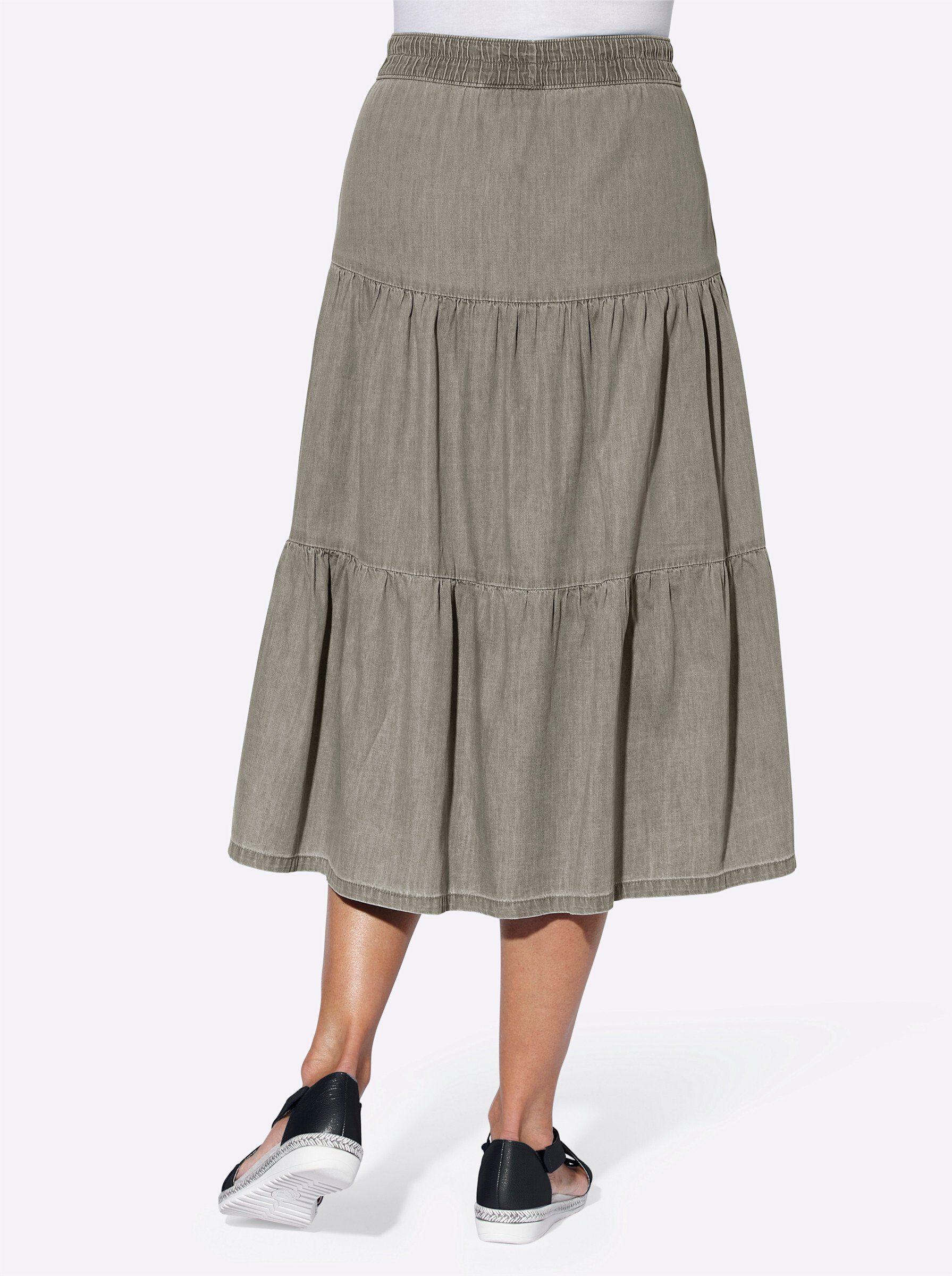 Witt A-Linien-Rock Jeans-Rock