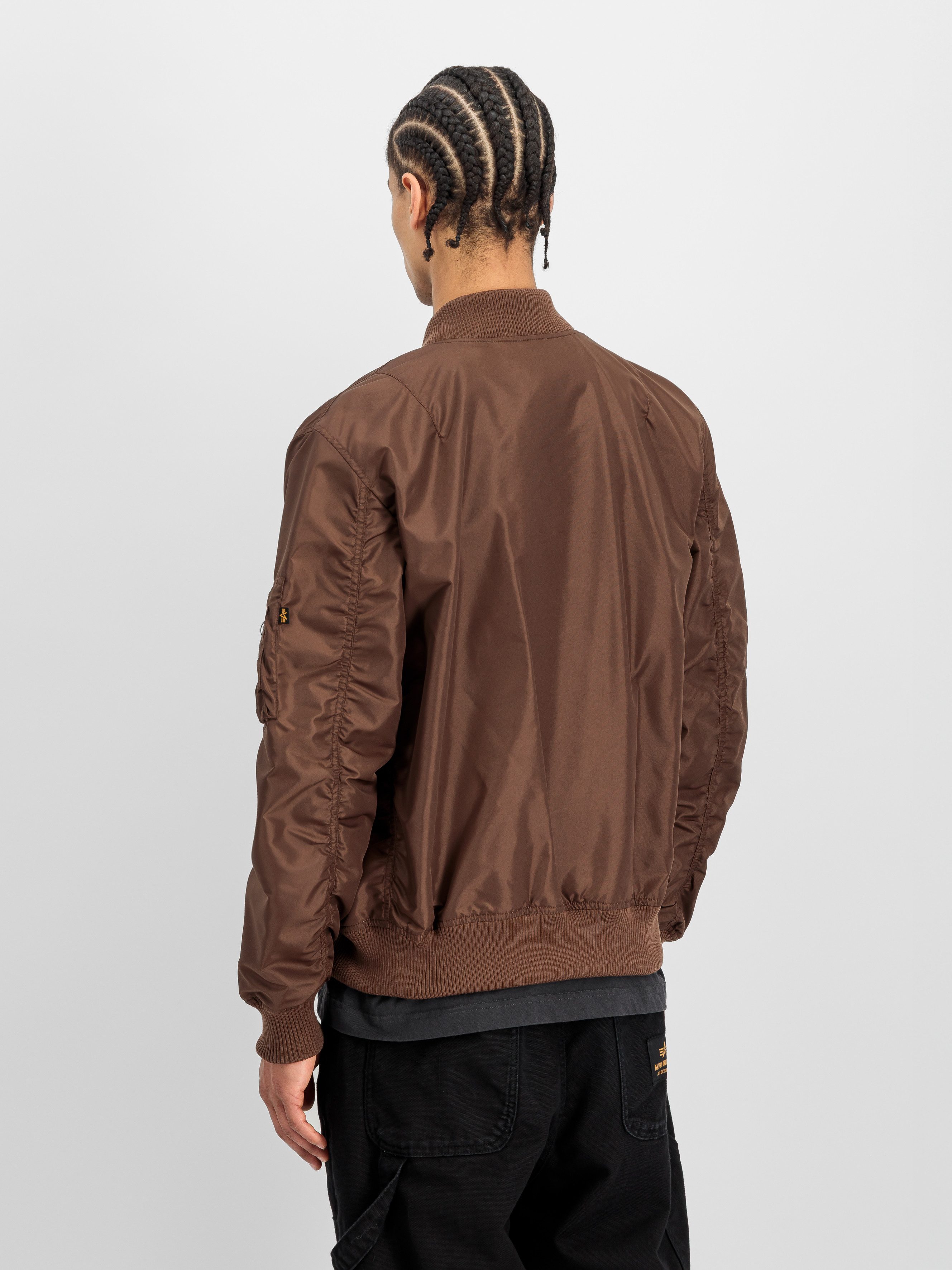 Alpha Industries Bomberjacke MA-1 TT Kunstfaser, slim fit