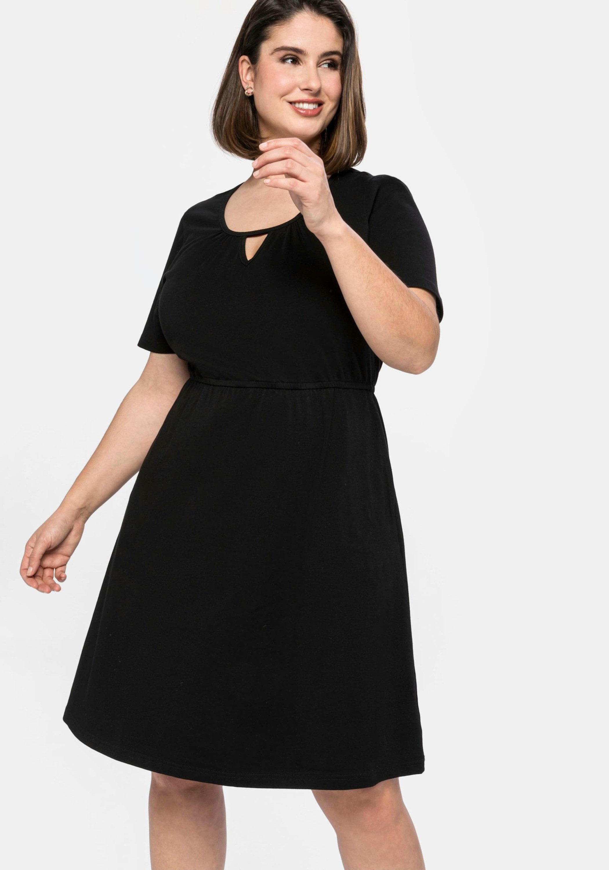 Jerseykleid Jerseykleid Kurzarm